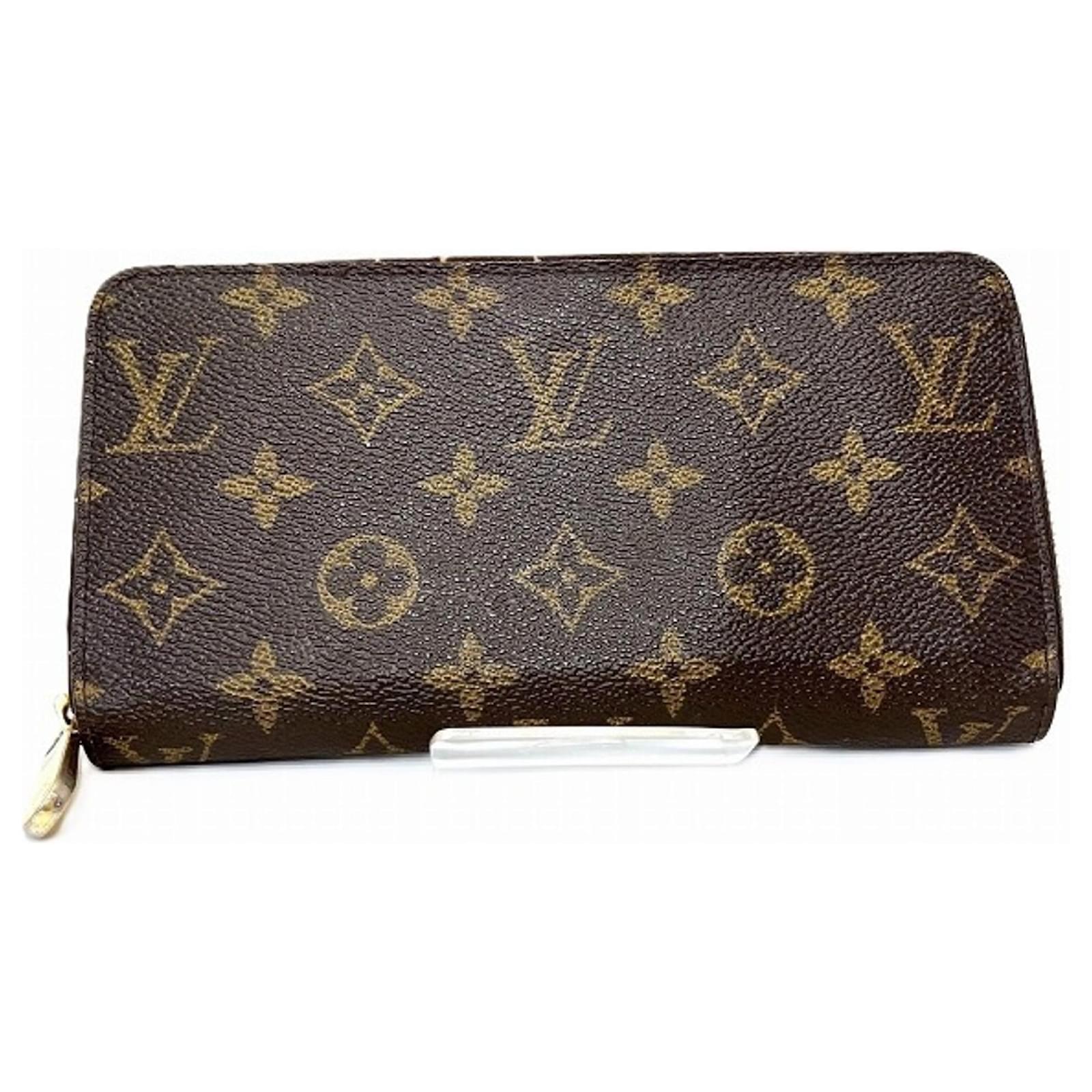 LOUIS VUITTON 長財布 ZIPPY WALLET M41895 Louis Vuitton Monogram Zippy Wallet M41895 Brown Fuschia ref
