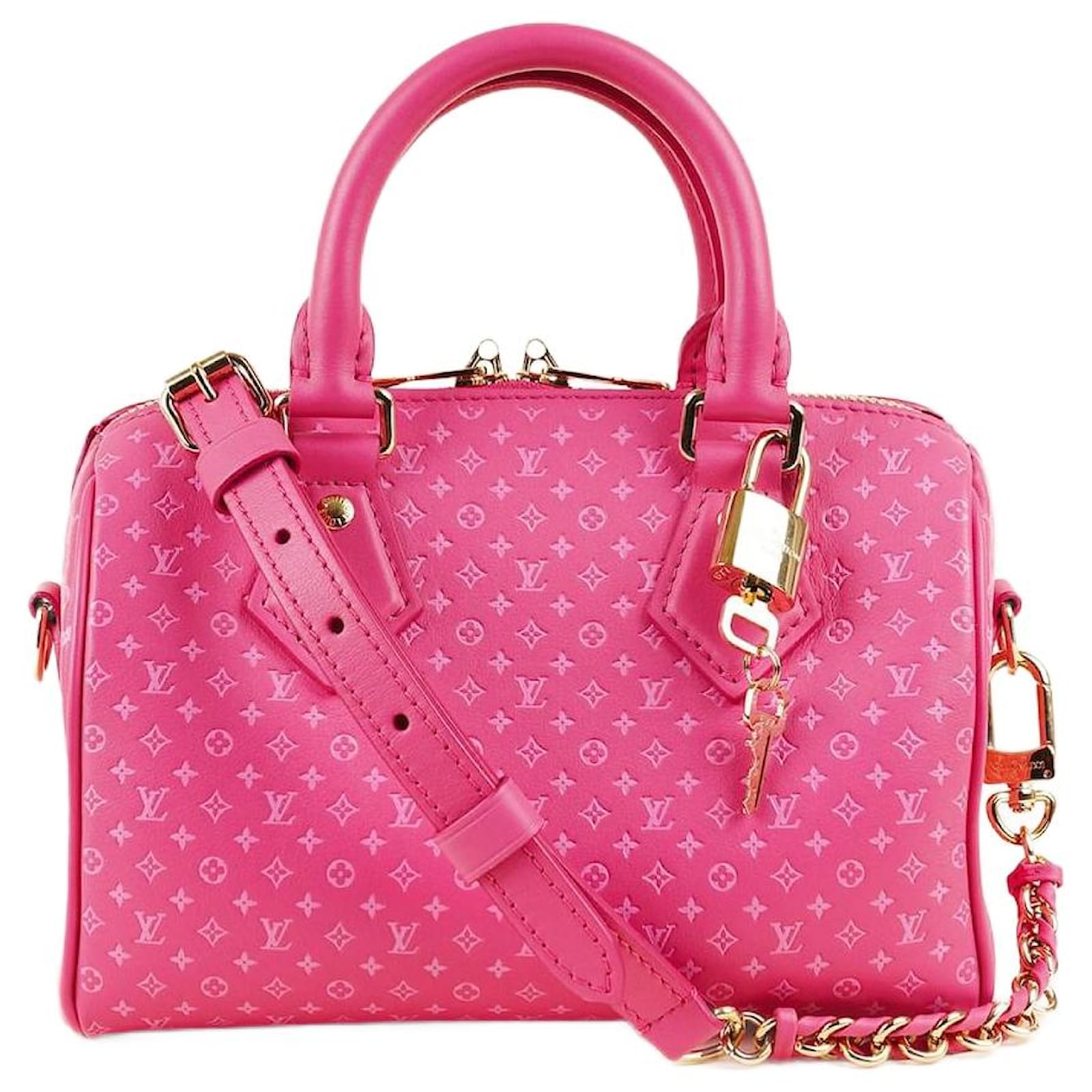 ハンドバッグ LOUIS VUITTON Speedy Bandouliere 20 bag Louis Vuitton Speedy Bandouliere Duffle 20 Black Pink White