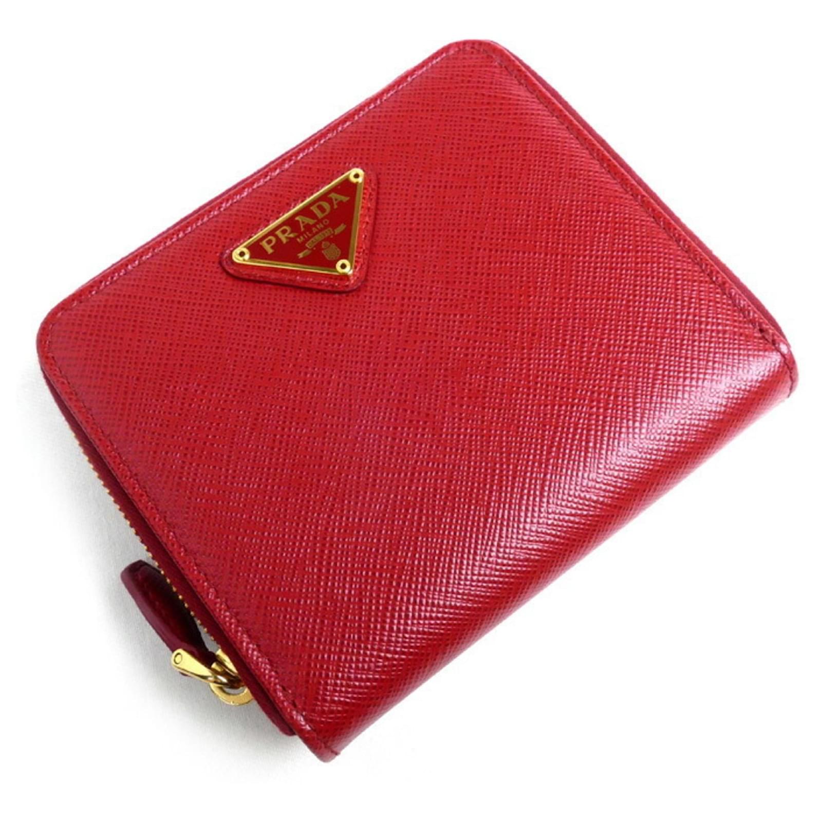 prada geldbörse prada geldbeutel rot