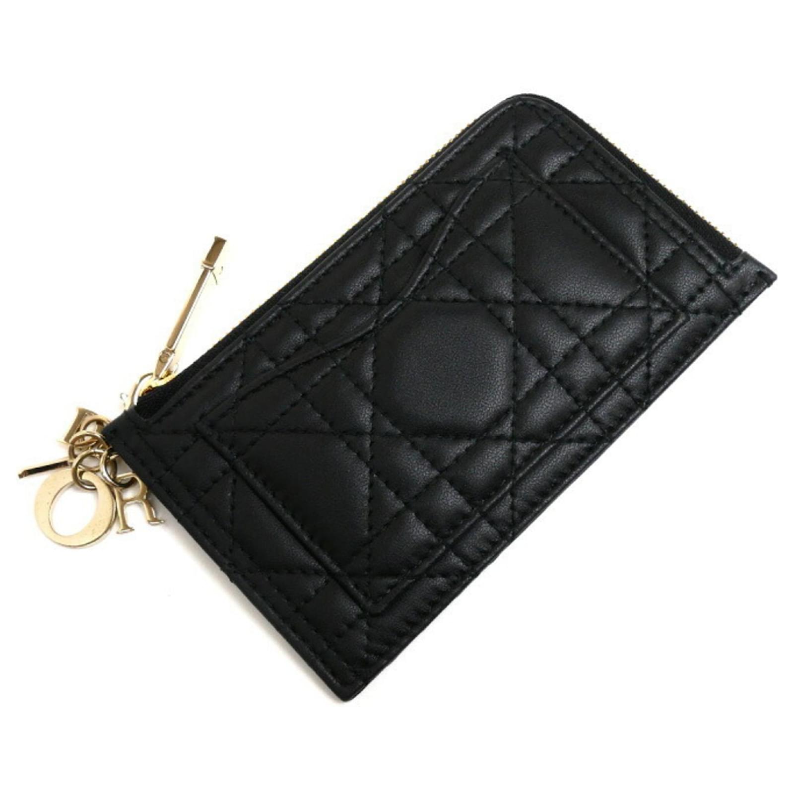 Kompakter Reißverschluss-Kartenhalter LADY DIOR von Christian Dior