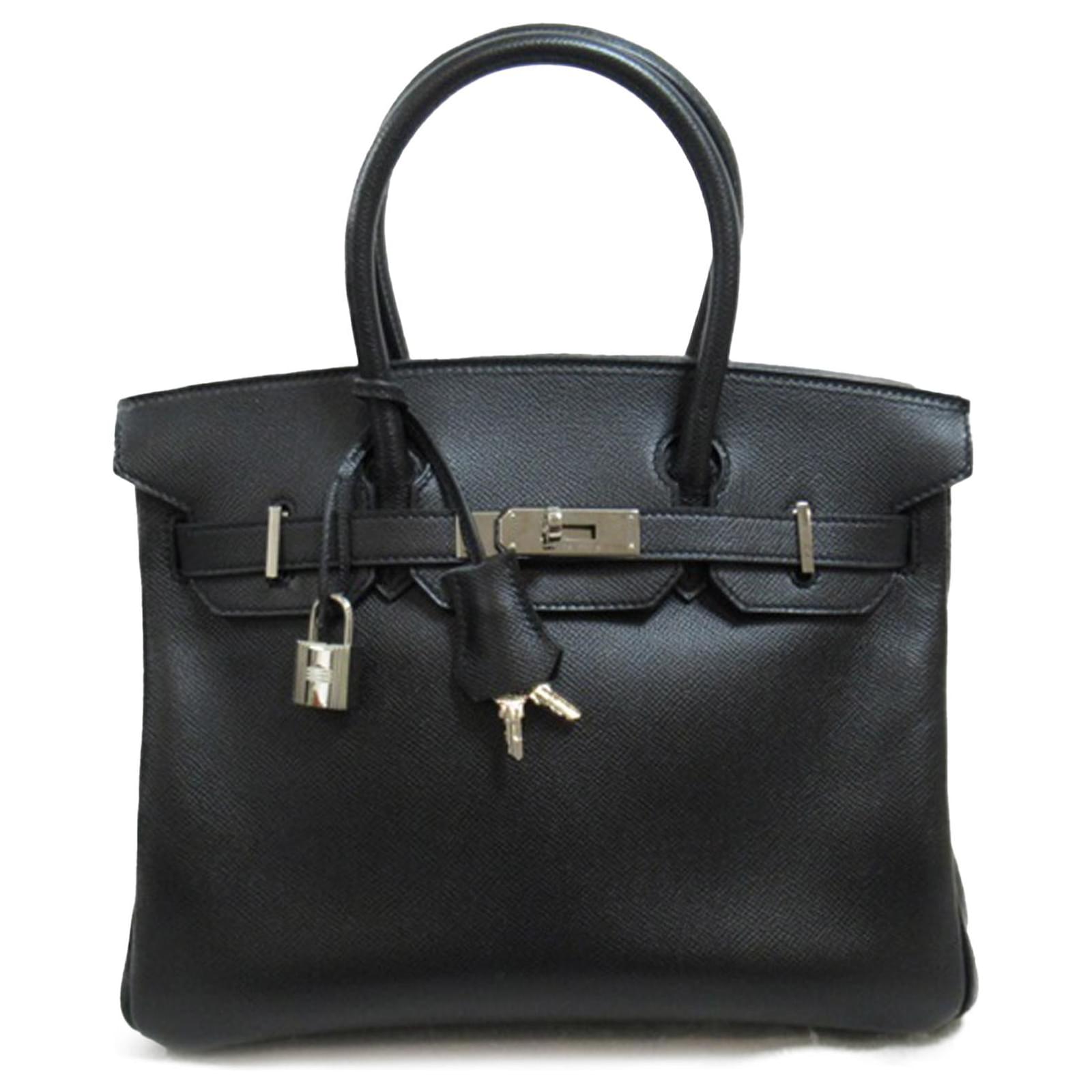 Birkin 30 black epsom sale