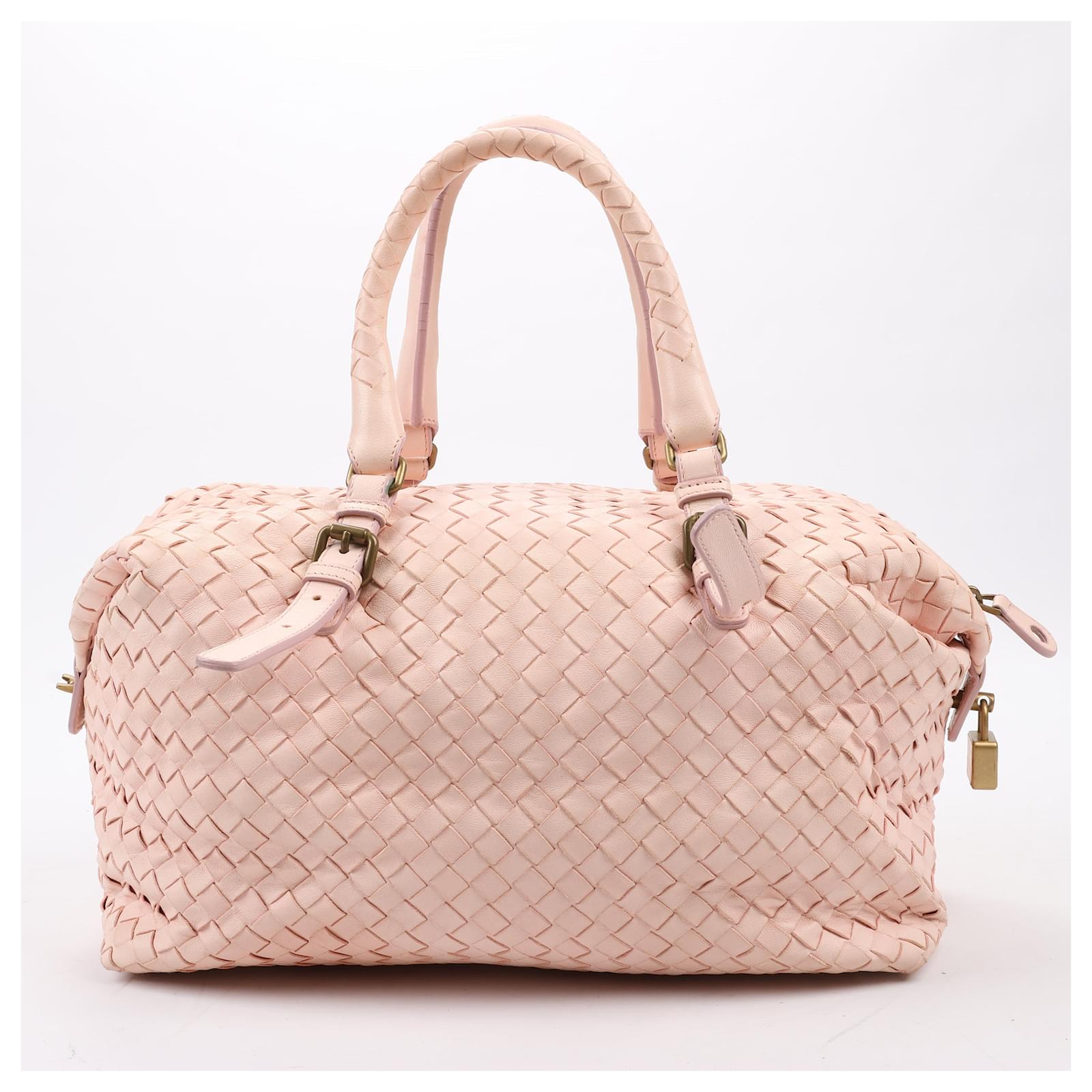 Sac à main Bottega Veneta Nappa Intrecciato Montaigne en Lotus
