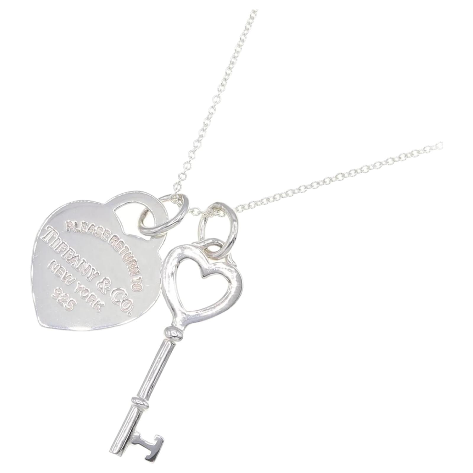Return to tiffany heart key pendant discount