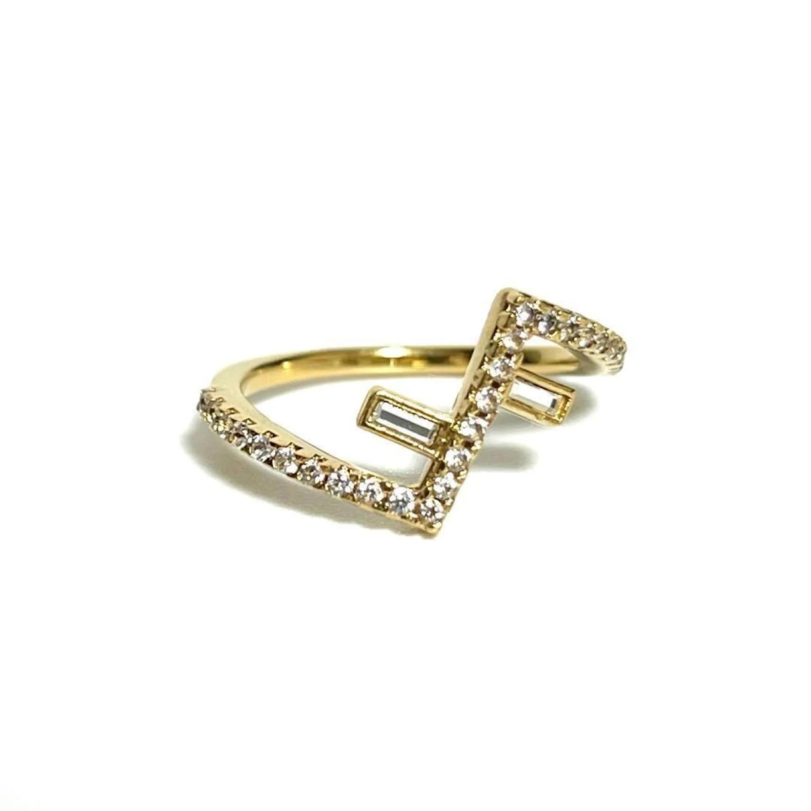 Bague shops femme fendi