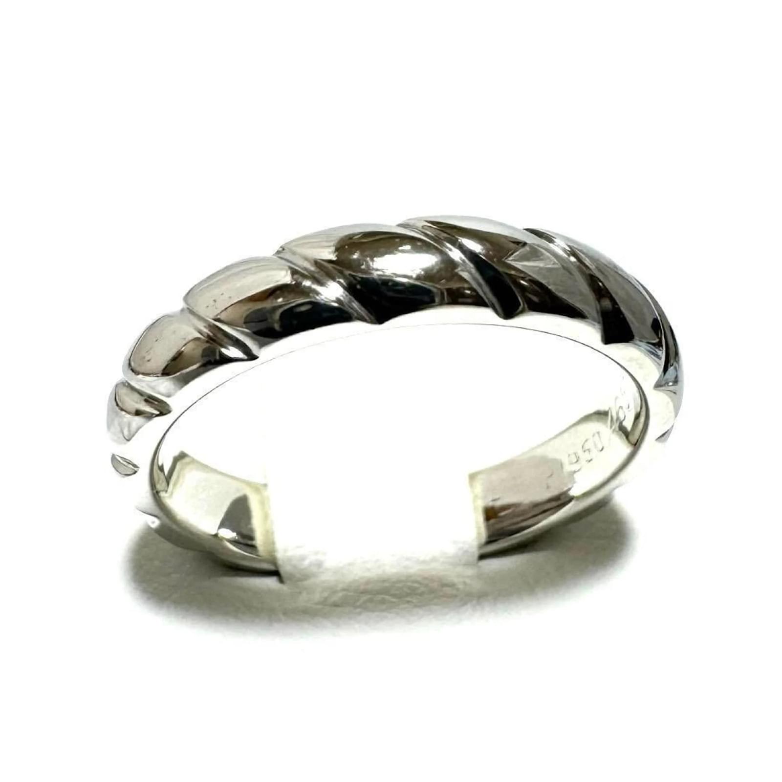 Chaumet Torsade Ring aus Platin 950