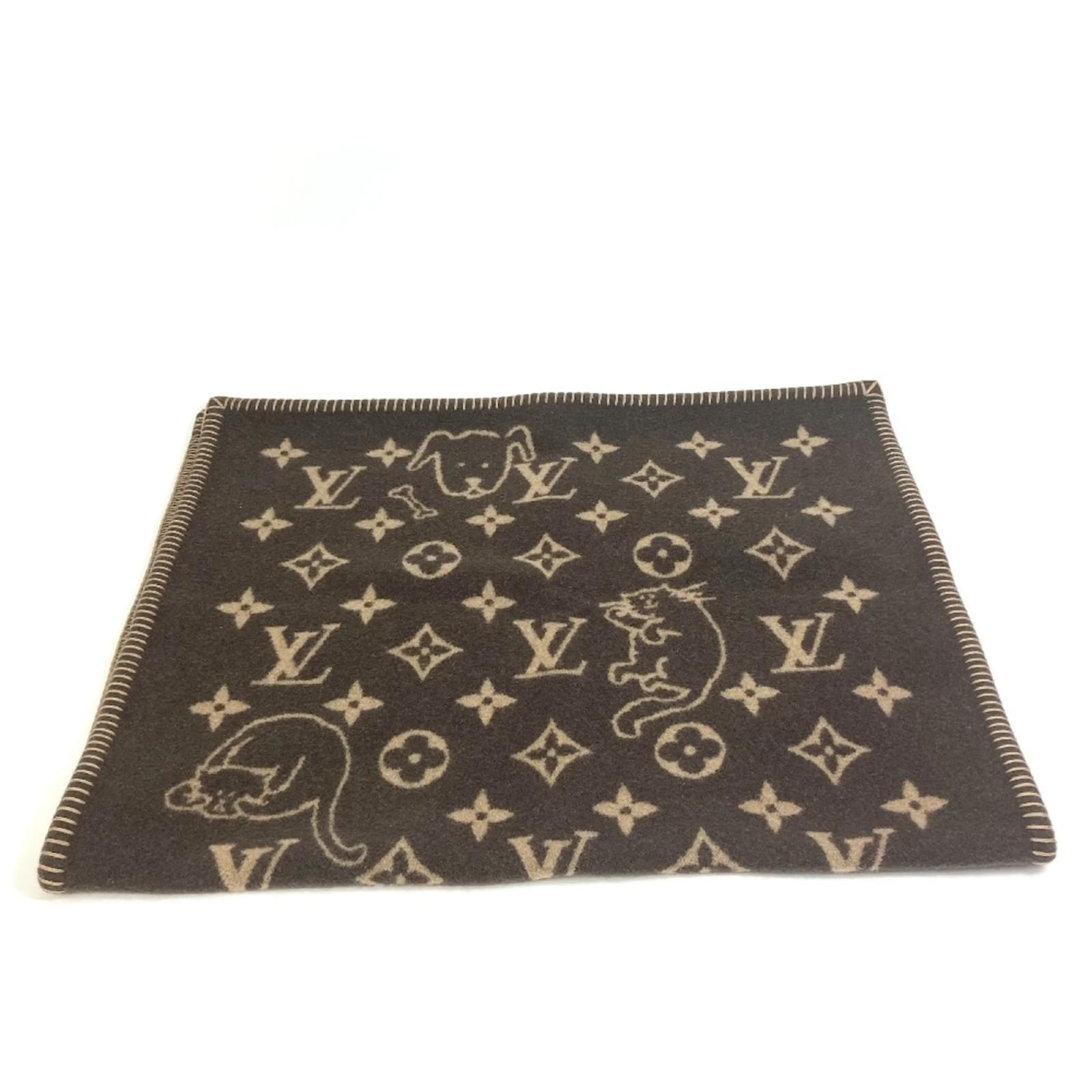 Ralph Lauren Monogram Cashmere Blanket H Monogram Blanket