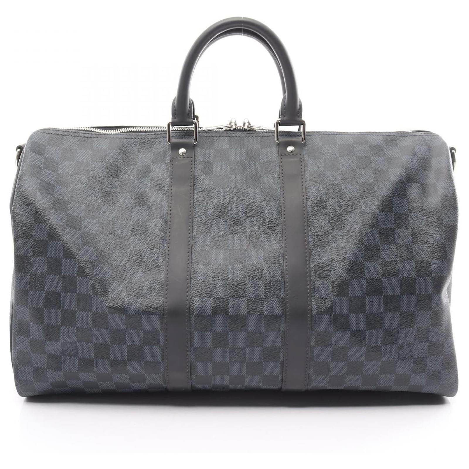 Louis vuitton keepall 45 damier graphite sale