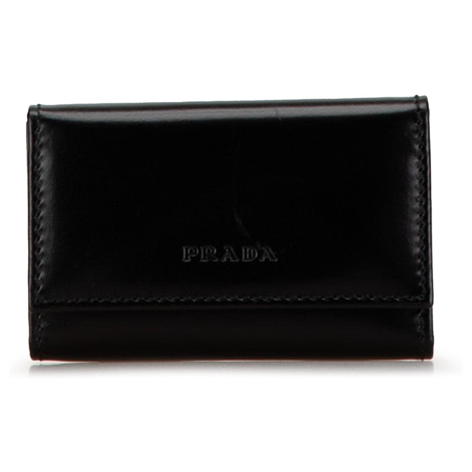 Prada Black Key selling Wallet