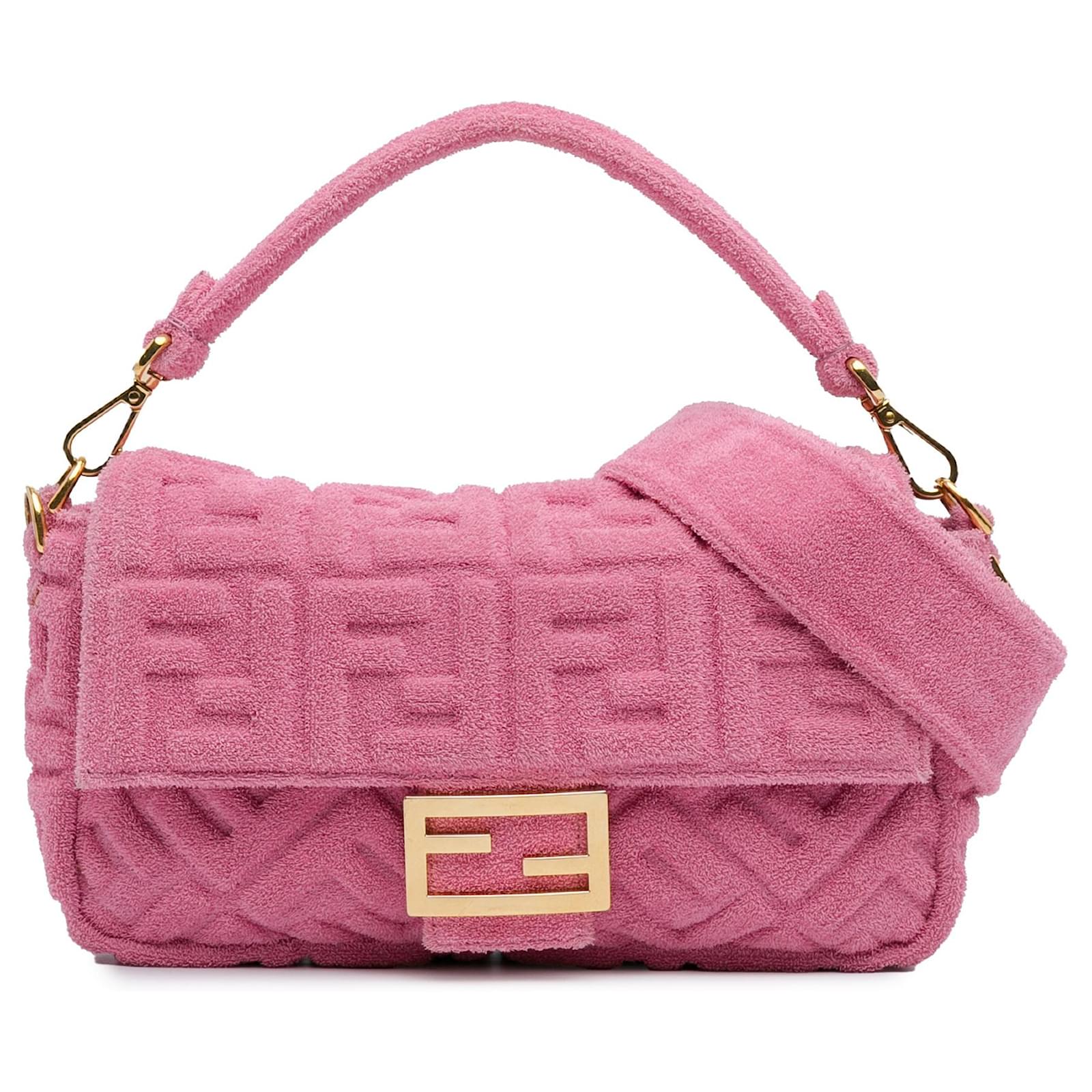 Fendi Zucca Marsupio Donna Fendi Fendi Borsa Rosa Bolso De Hombro