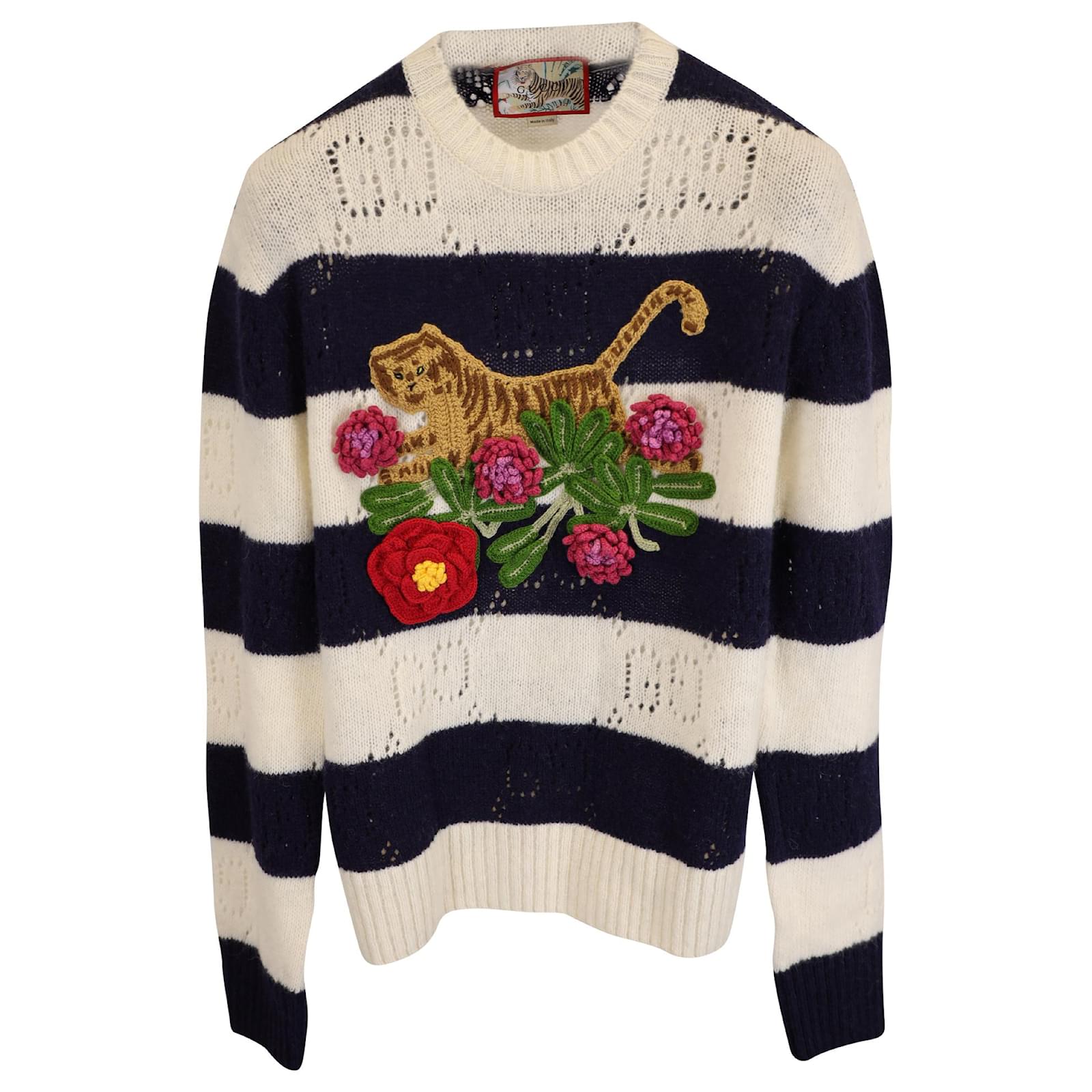 gucci flower sweater