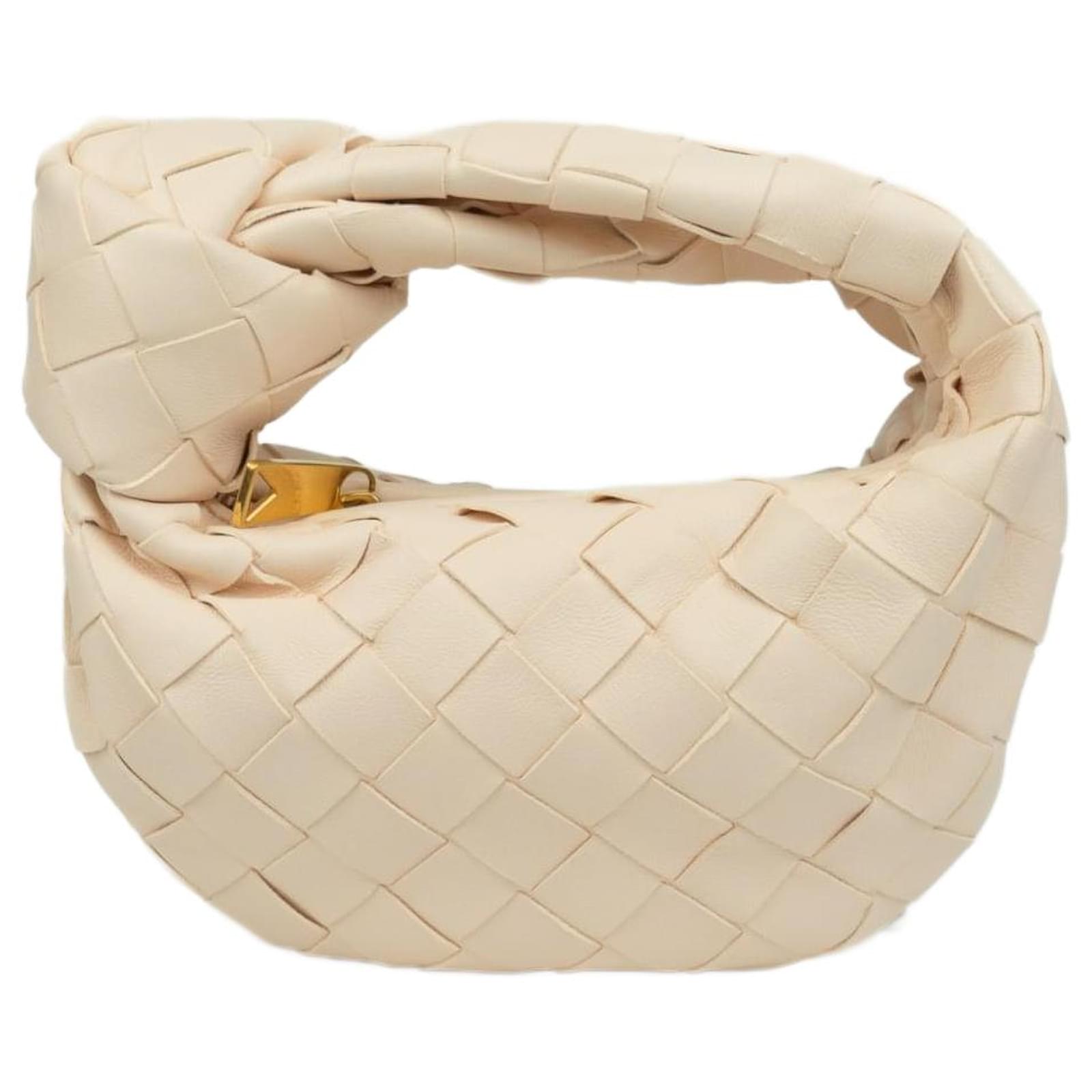 Bottega Veneta Candy Jodie Bag Cream Lambskin ref.1599690