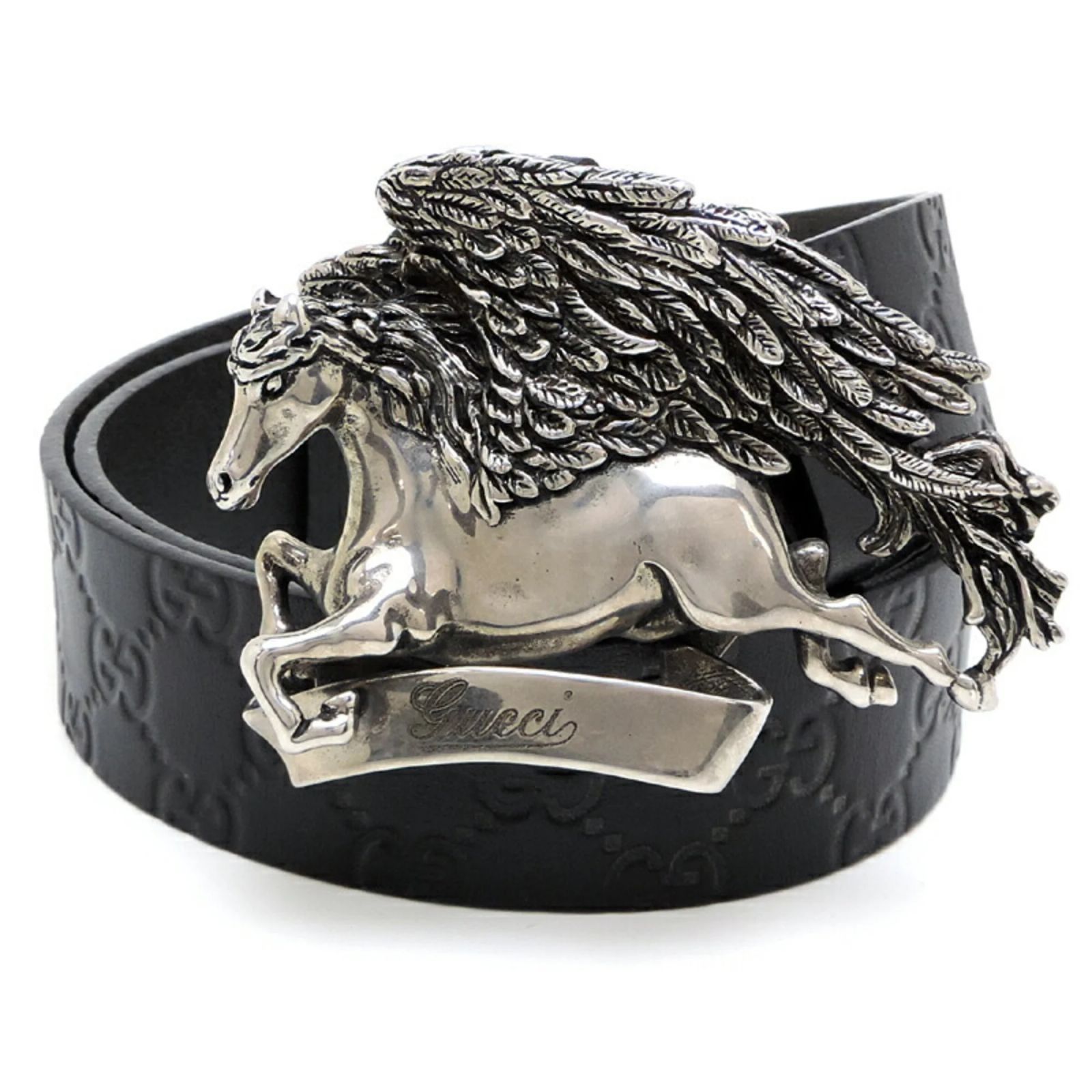 Gucci Pegasus Leather Belt Gucci Pegasus Men main image 3
