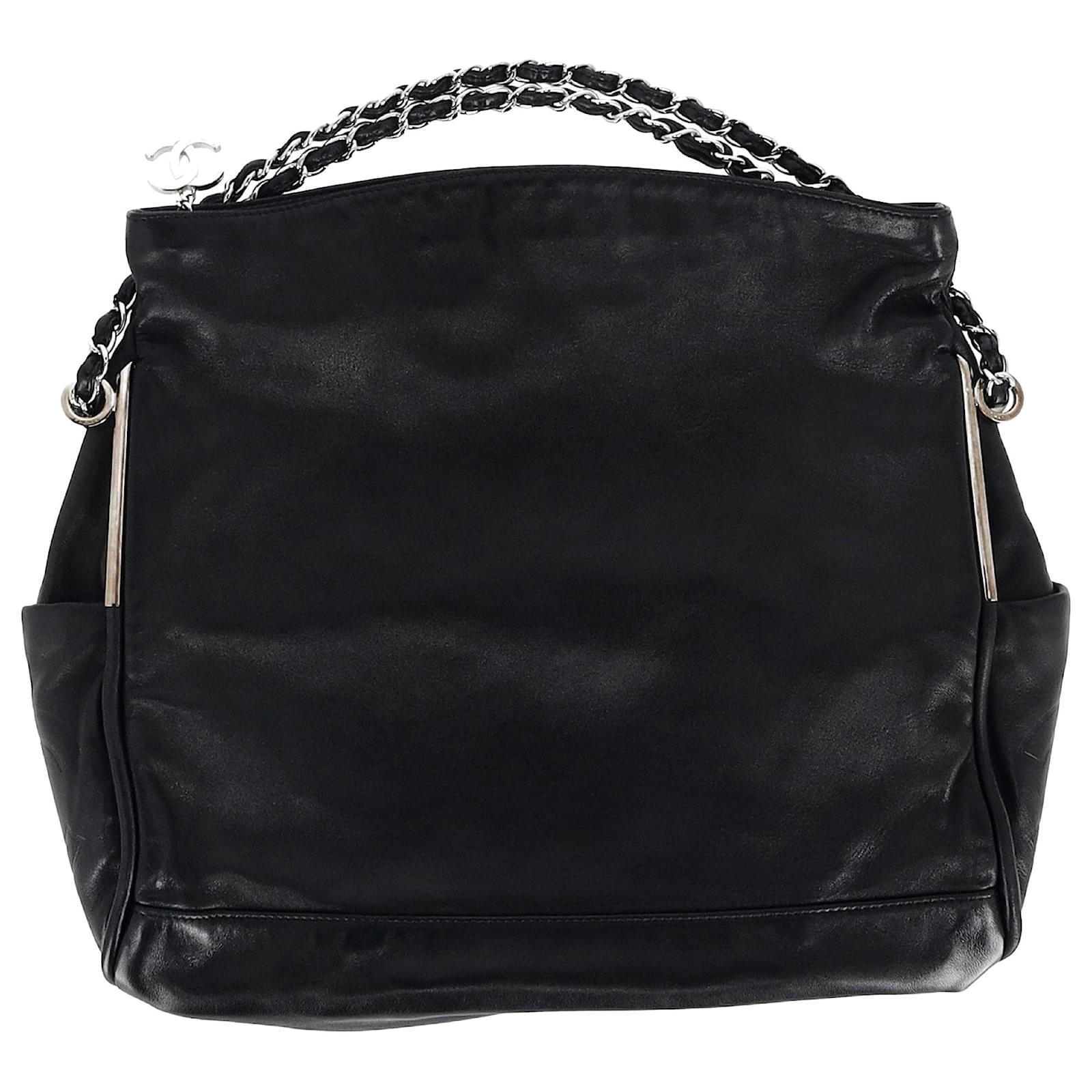 Chanel Ultimate Soft Hobo Large Bag in Black Leather