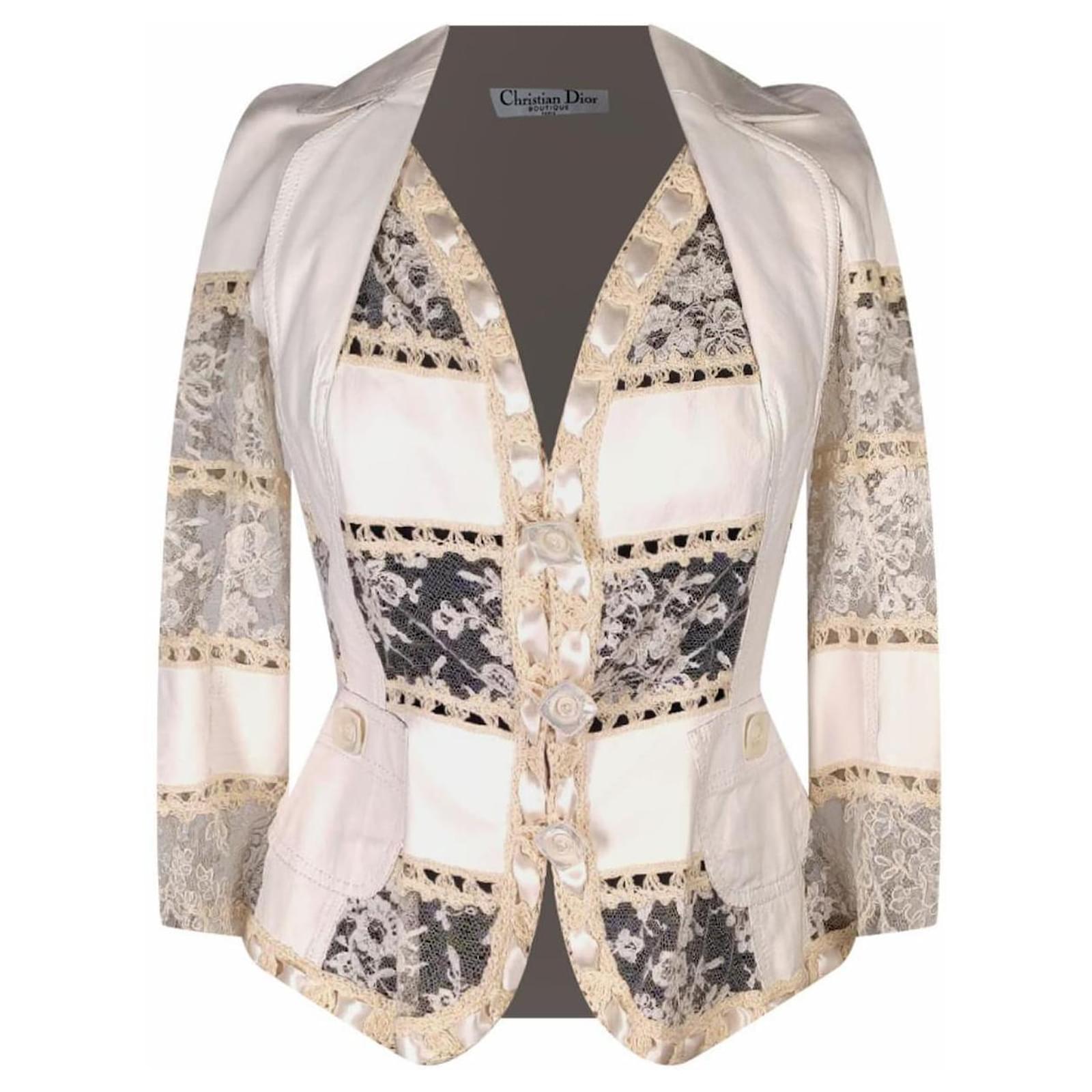 ジャケット・アウター Christian Dior by John Galliano Jacket Christian Dior by John Galliano AW 2002 Varsity Jacket – mimi's