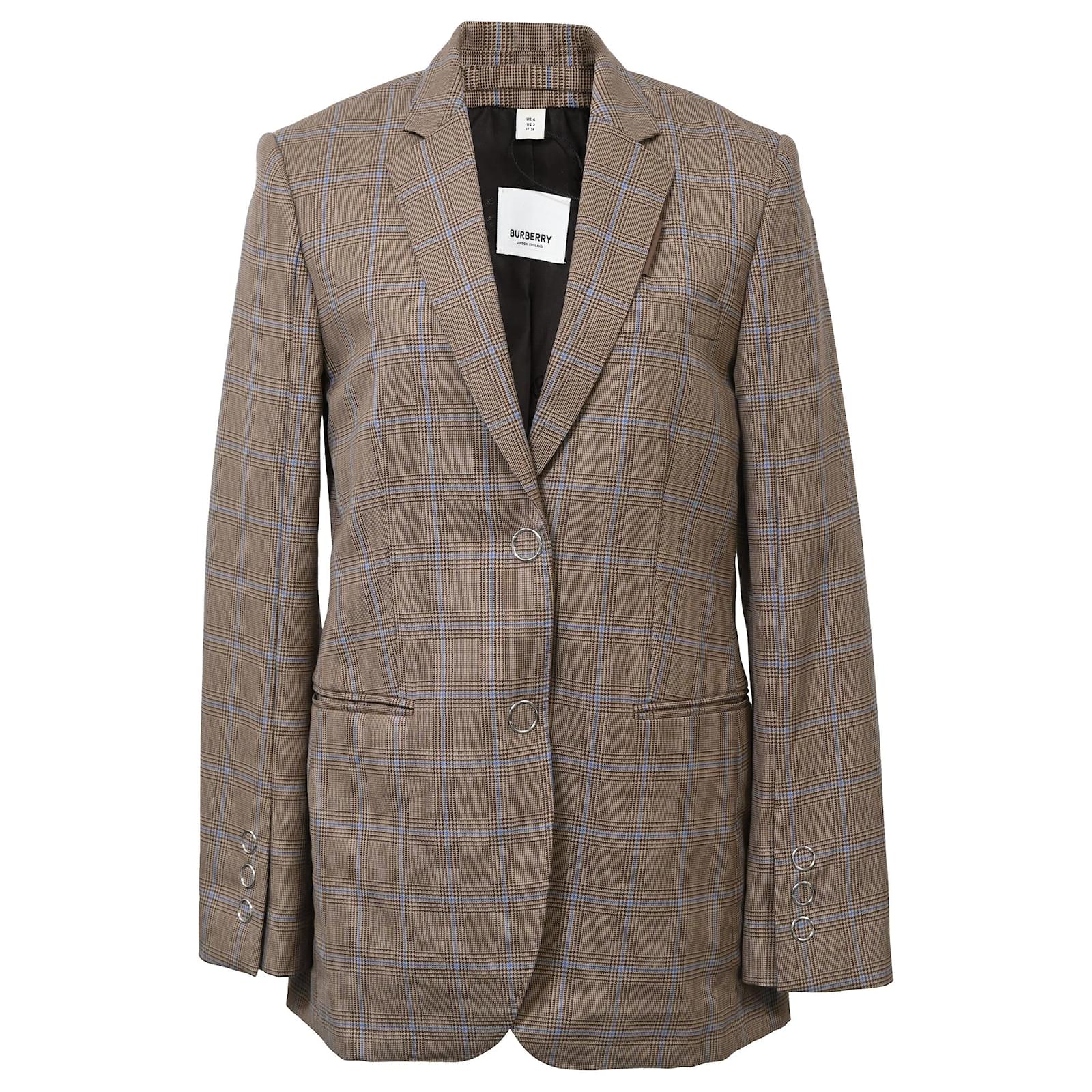 Burberry print blazer hotsell