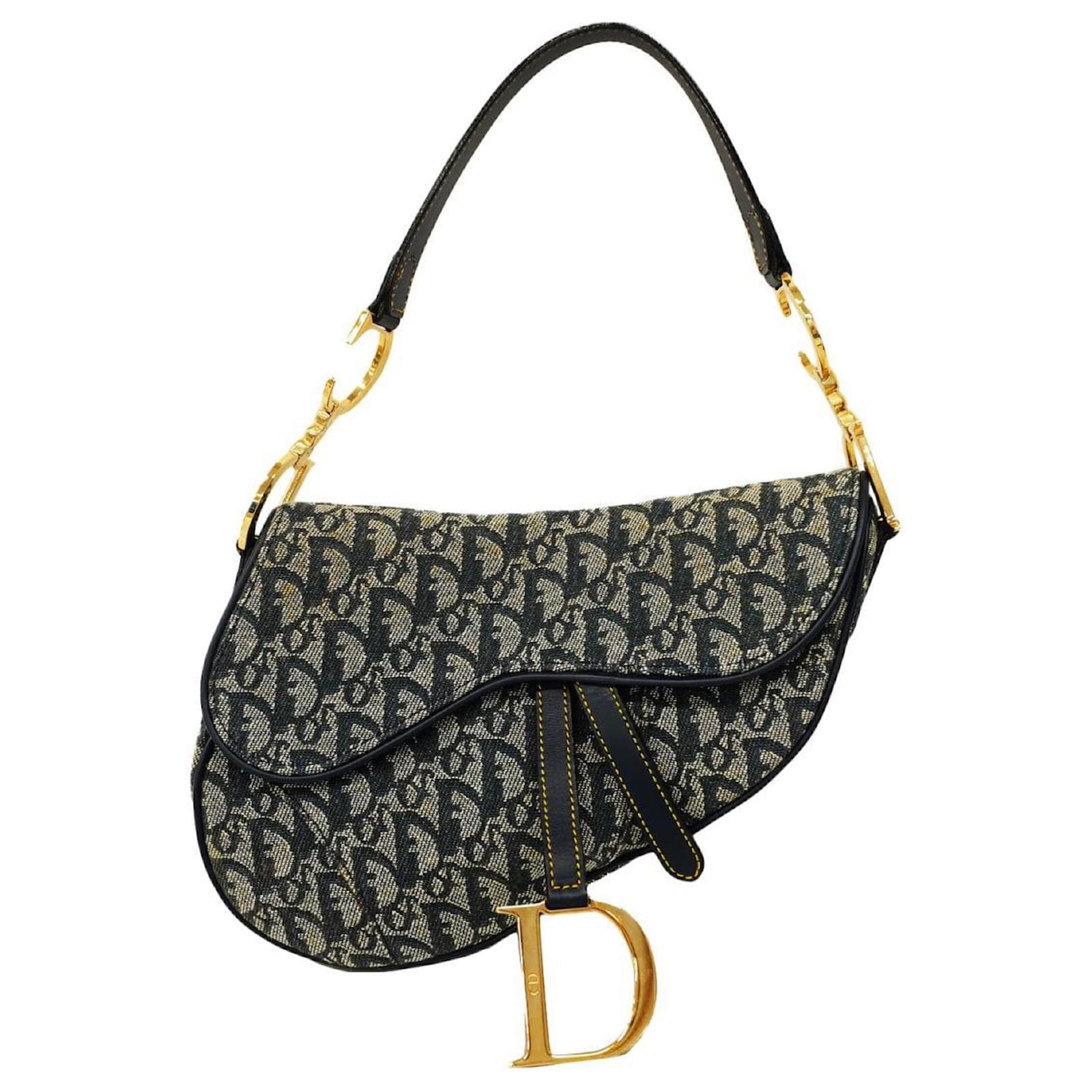 Christian Dior Trotter Saddle One Handbag MC1001 Khaki