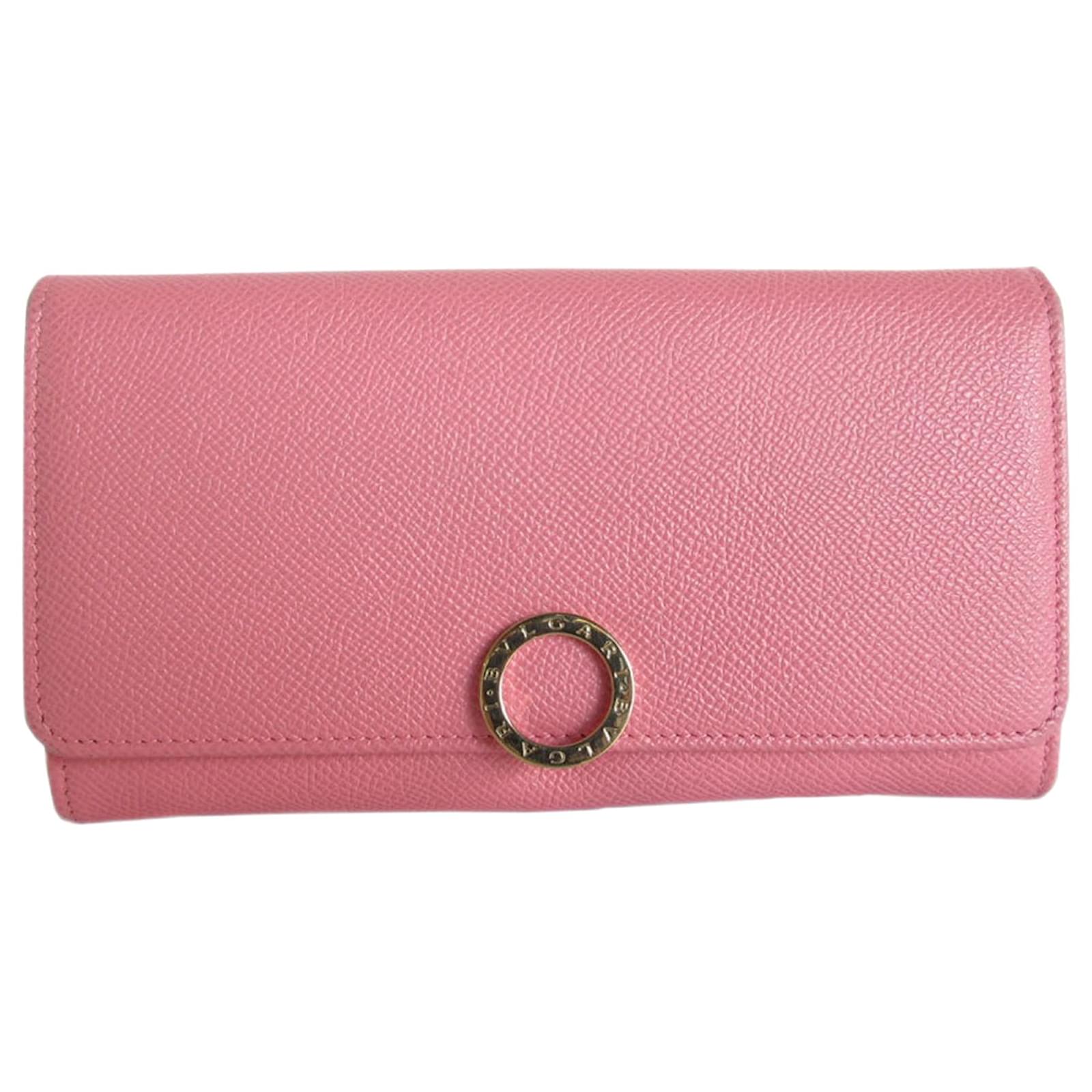 Carteras Cuero Cartera Bvlgari Mujer Bulgari Cartera Larga De