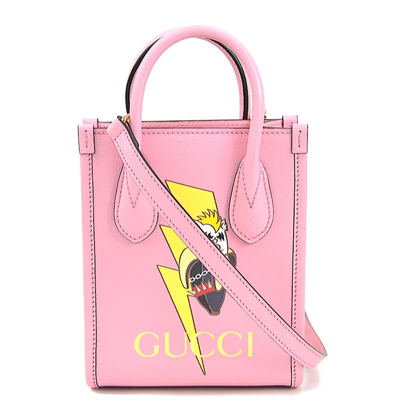 Gucci Pink Leather Shoulder Bag ref.JC1606987 (Sold) - Joli Closet