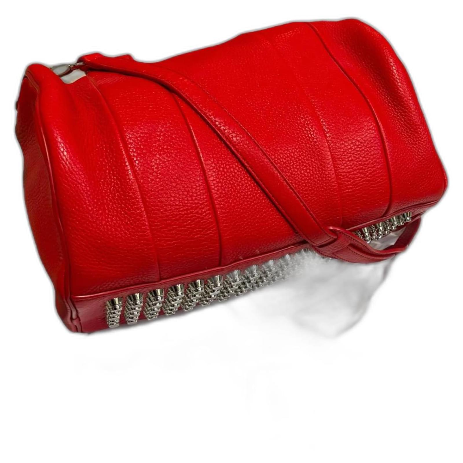 Rote Rockie Tasche von Alexander Wang Silber Hardware Leder ref.1607416 Joli Closet