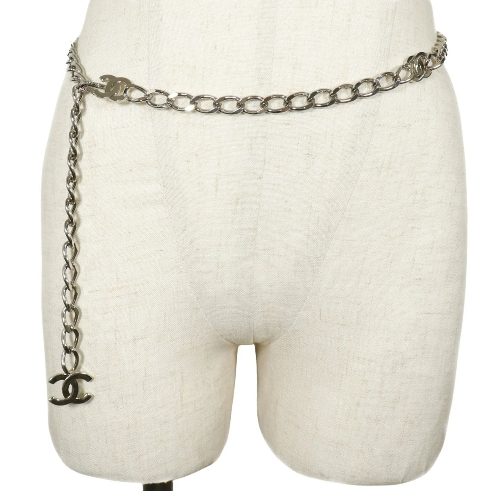 CHANEL Vintage 1997 Spring Collection Silver Belt Chanel Vintage 1997 Waist Belt - Gold Belts, Accessories  main image 4