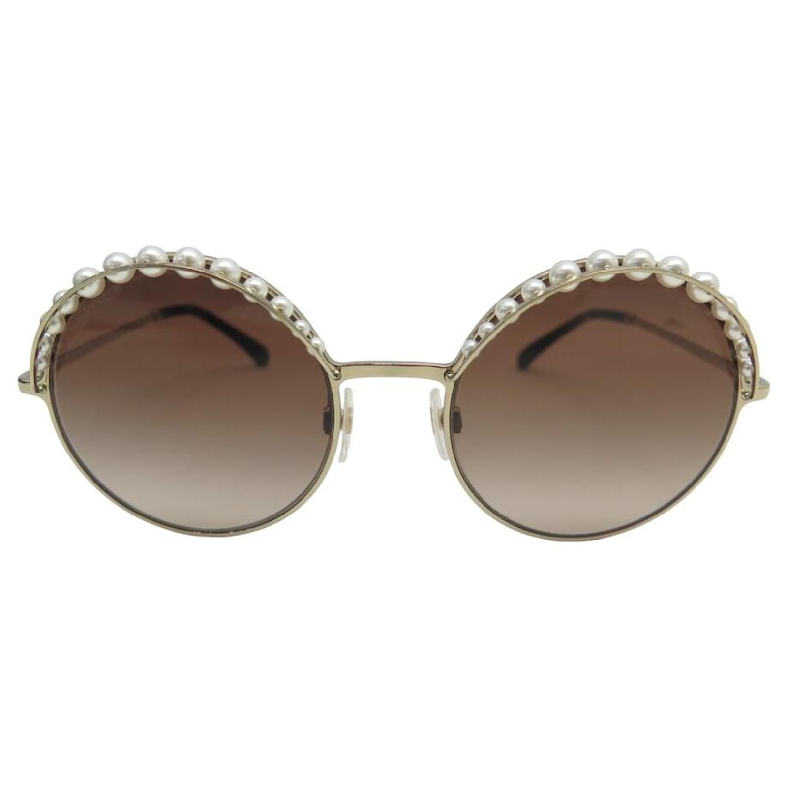 Chanel pearl sunglasses online