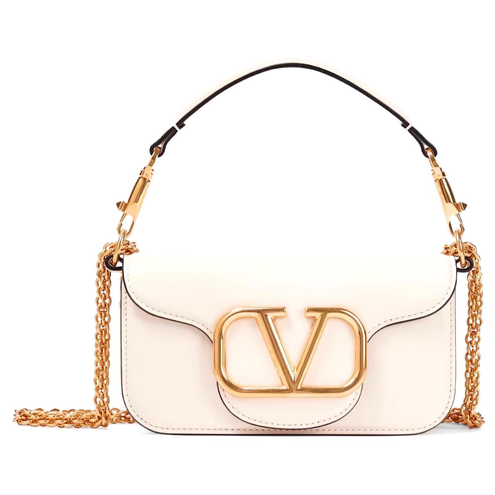 ハンドバッグ VALENTINO GARAVANI Woman Handbag Beige 6W2B0R19CVC WRP Valentino Garavani VSling top handle bag for Women - Gold in