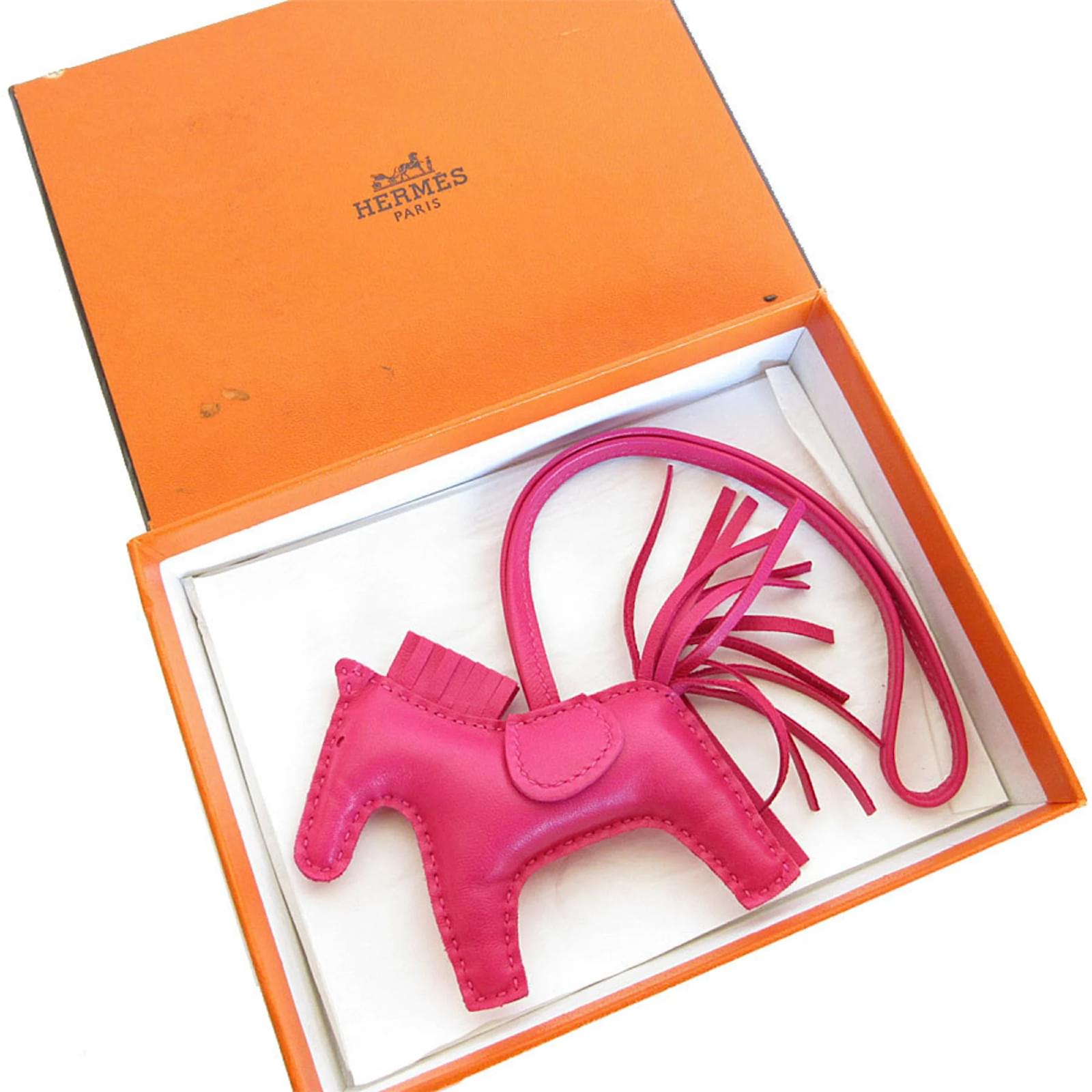 HERMES Rodeo PM キーホルダー New Hermes Rodeo SO Black PM Horse Charm Milo Nior Touch