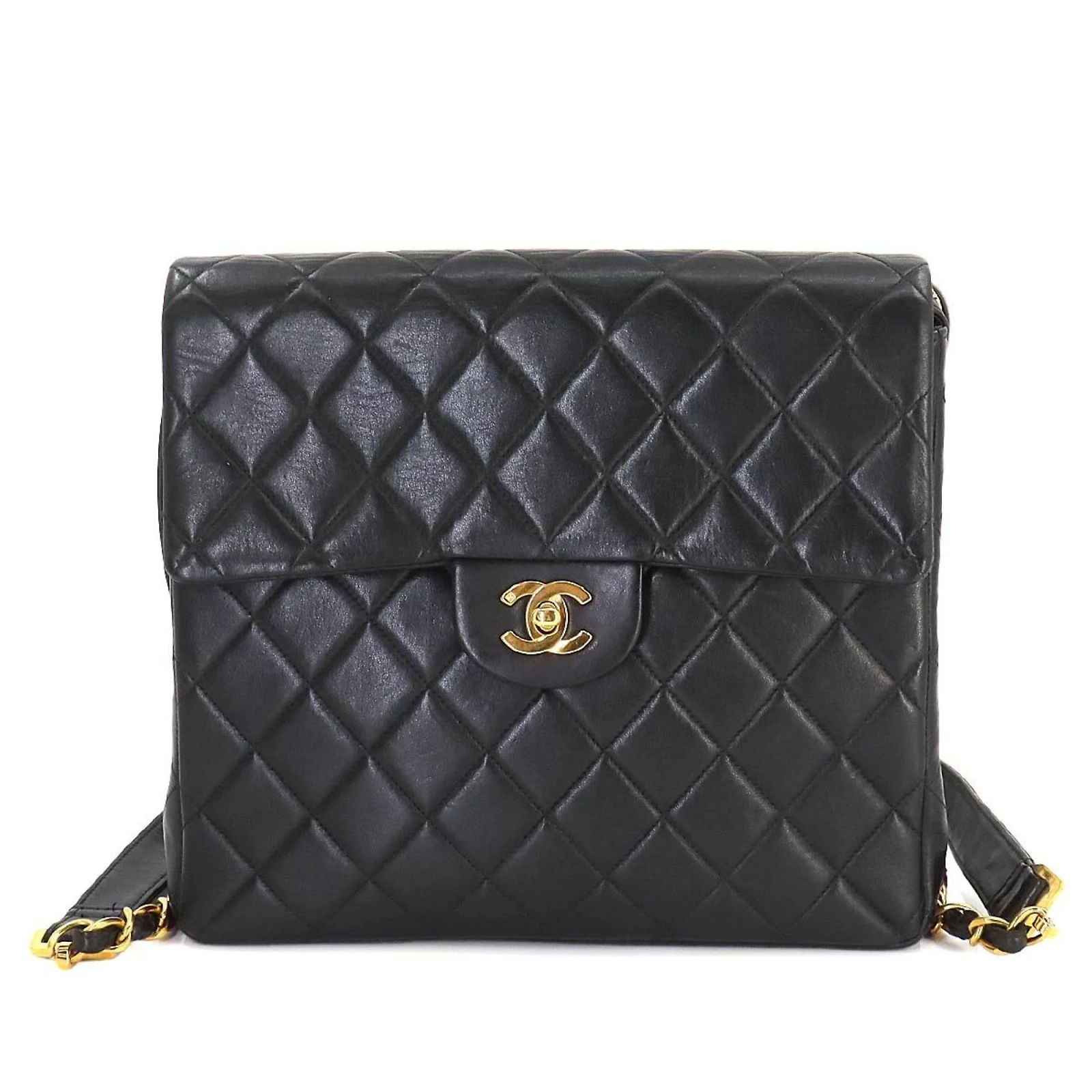 Chanel Matelasse Chain Backpack Black Leather ref.1612263  display picture 1
