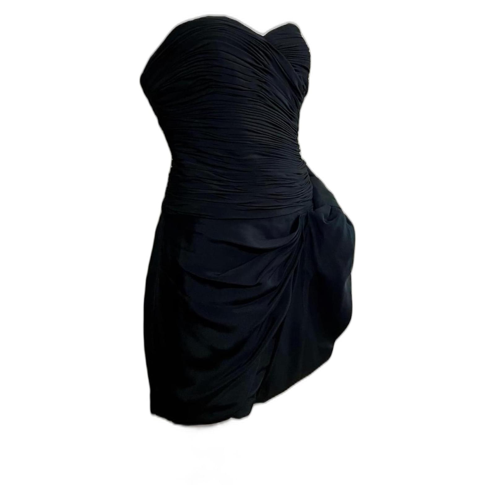 marchesa mini dress pre loved women silk strapless ruffle silk Timeless romance, reimagined. Discover The Pre-Fall 2025 Marchesa gown  featuring a strapless draped horsehair bodice and a fit-to-flare illusion  tulle skirt, detailed with silk organza petals and delicate vine  embroidery. Now available