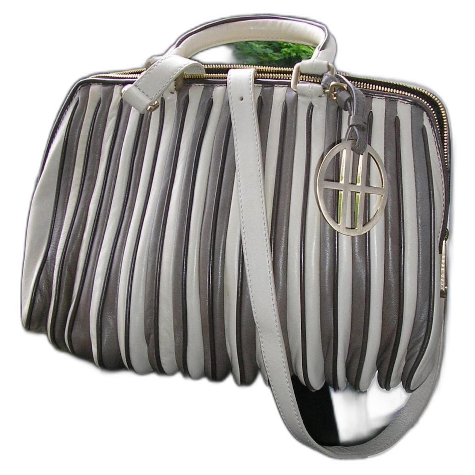 Shoulder Bag Hugo Boss Handbag Hugo Boss Bicolored Leather Handbag