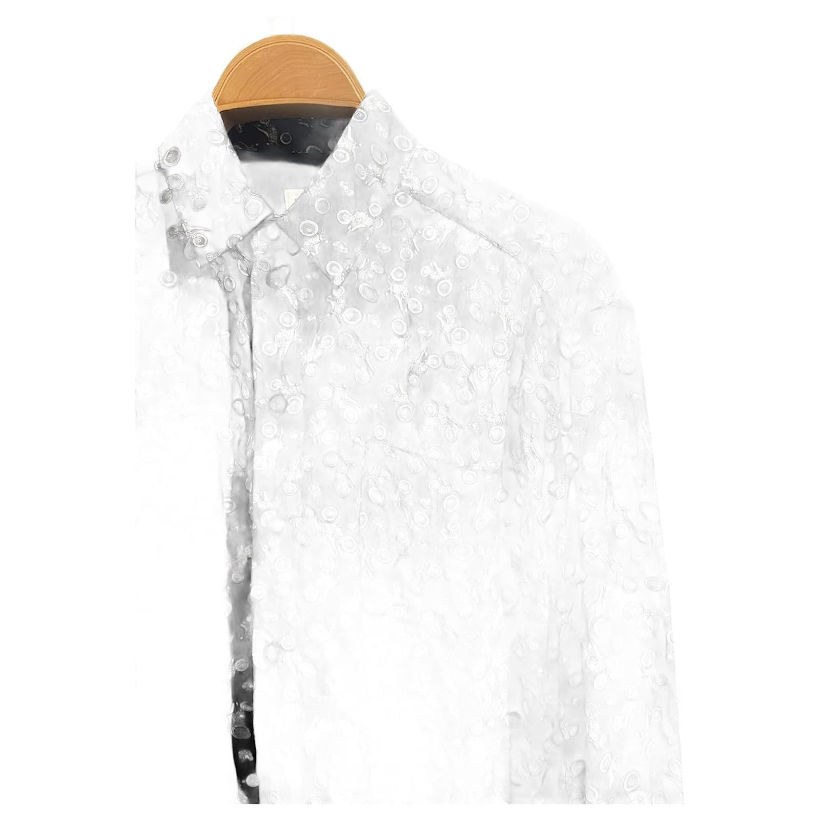 Saint laurent silk shirt on sale