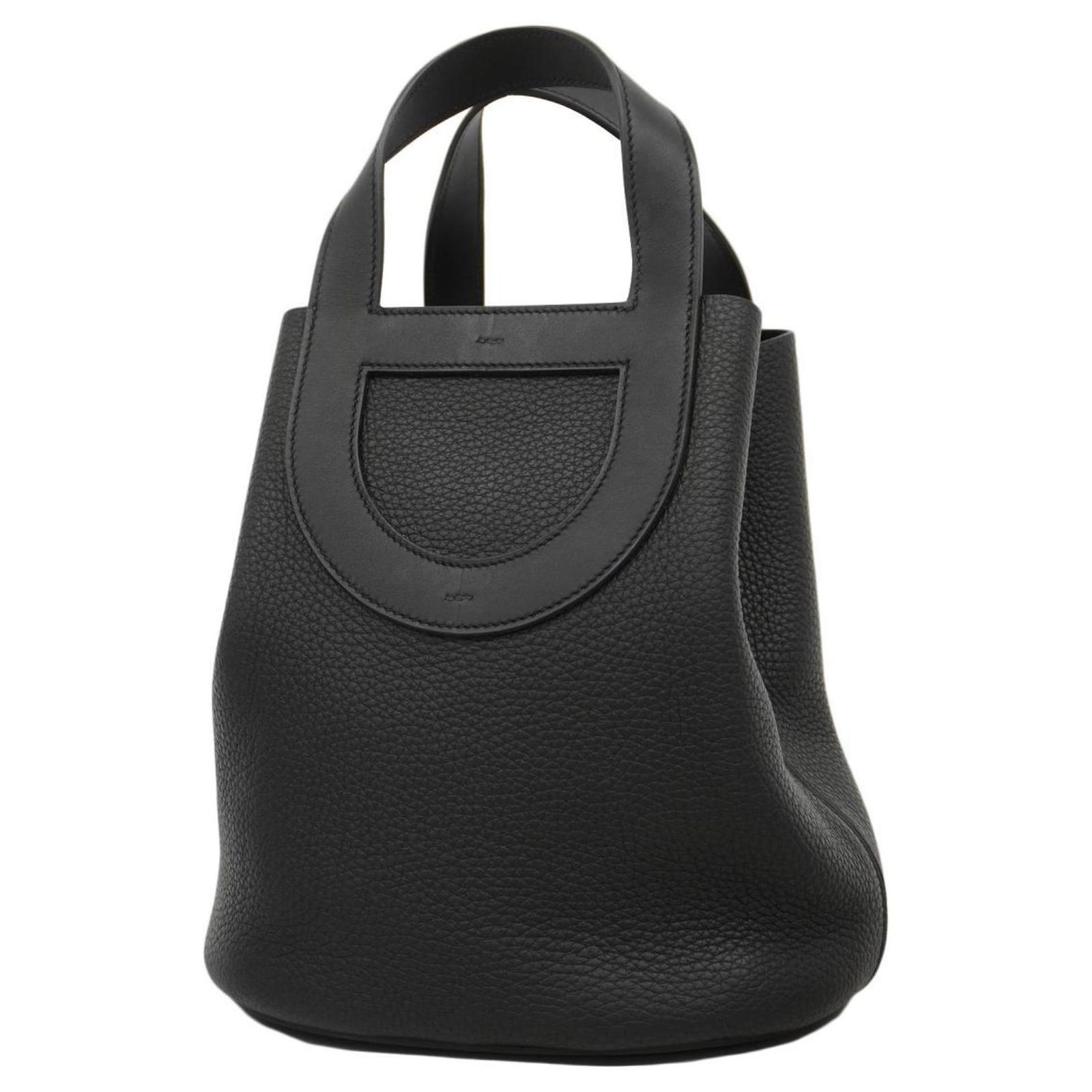 Hermès Hermes Handbag In the Loop 23 Black Leather ref.1616124 - Joli