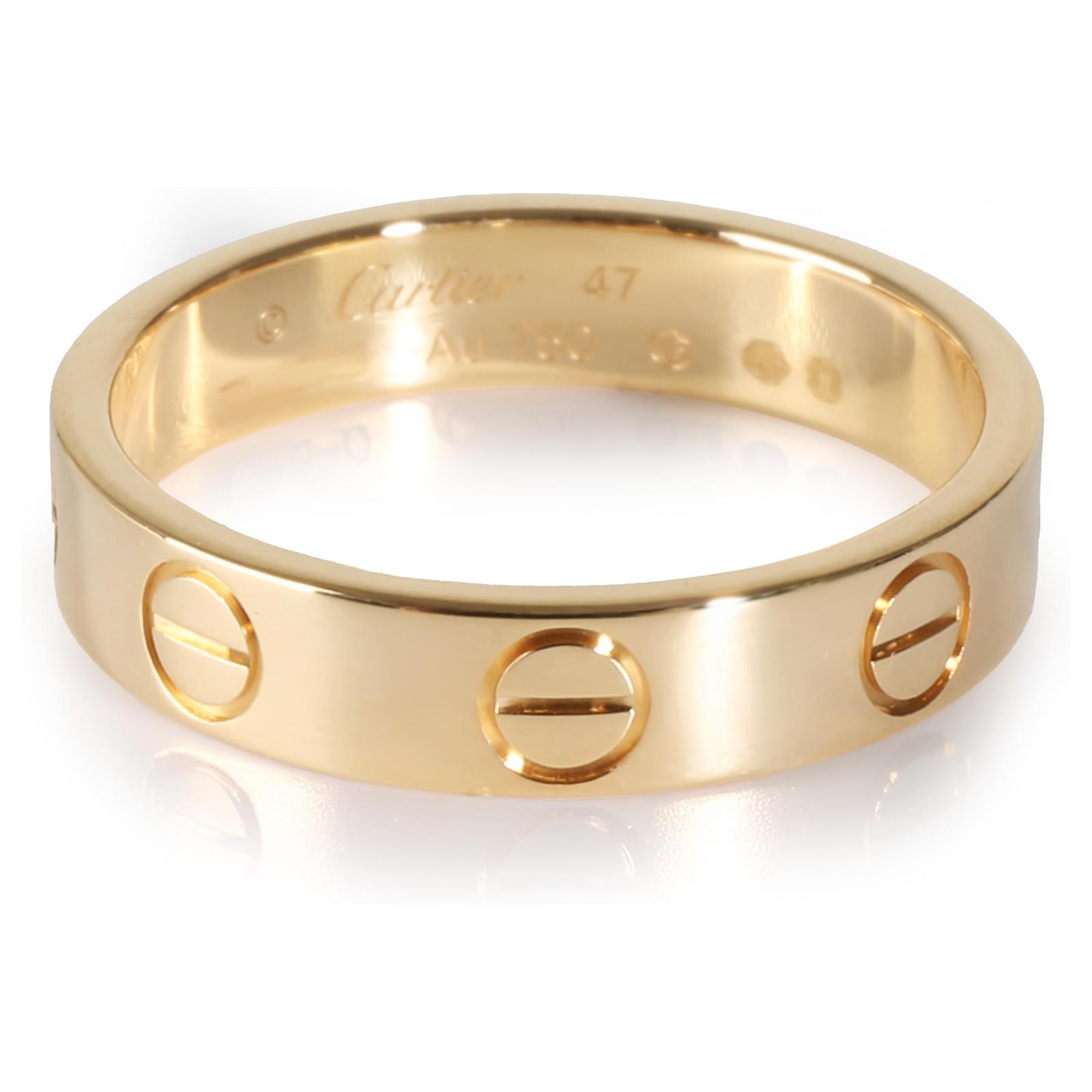 Ehering Cartier Love Ring Gelbgold Cartier Maillon Panthère Ring