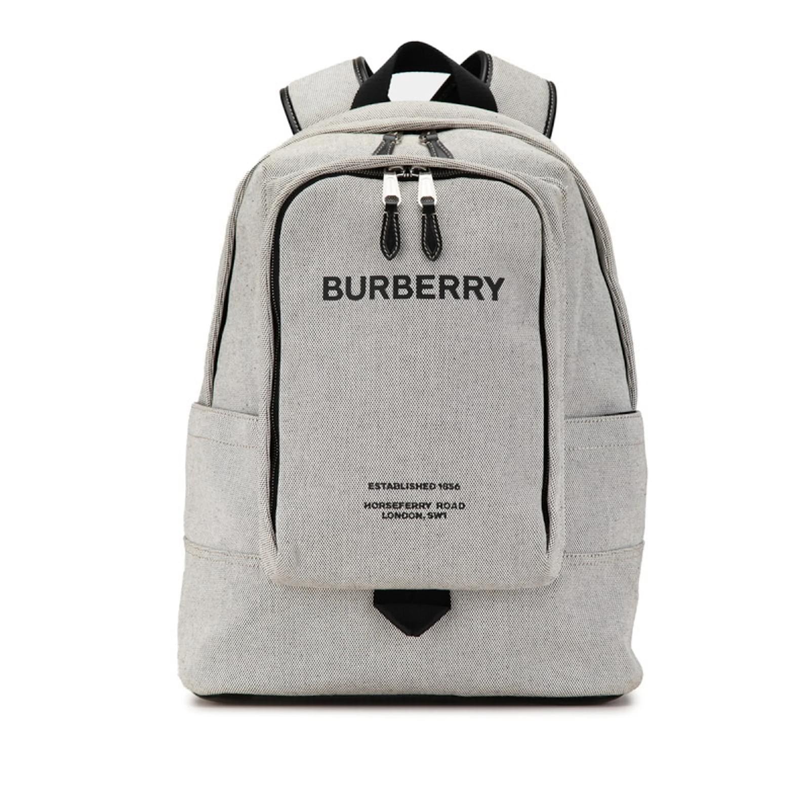 Store Light gray cloth women's backpack