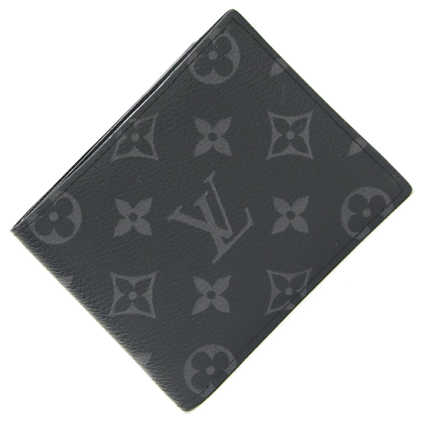 Monogram Eclipse Portafoglio Louis Vuitton Uomo Con Iniziali LOUIS