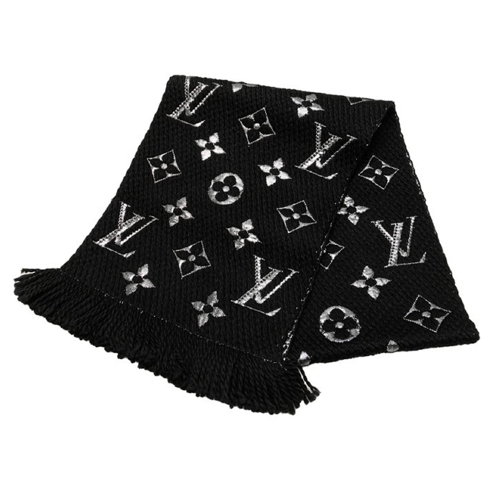 loui vuitton schal schwarz