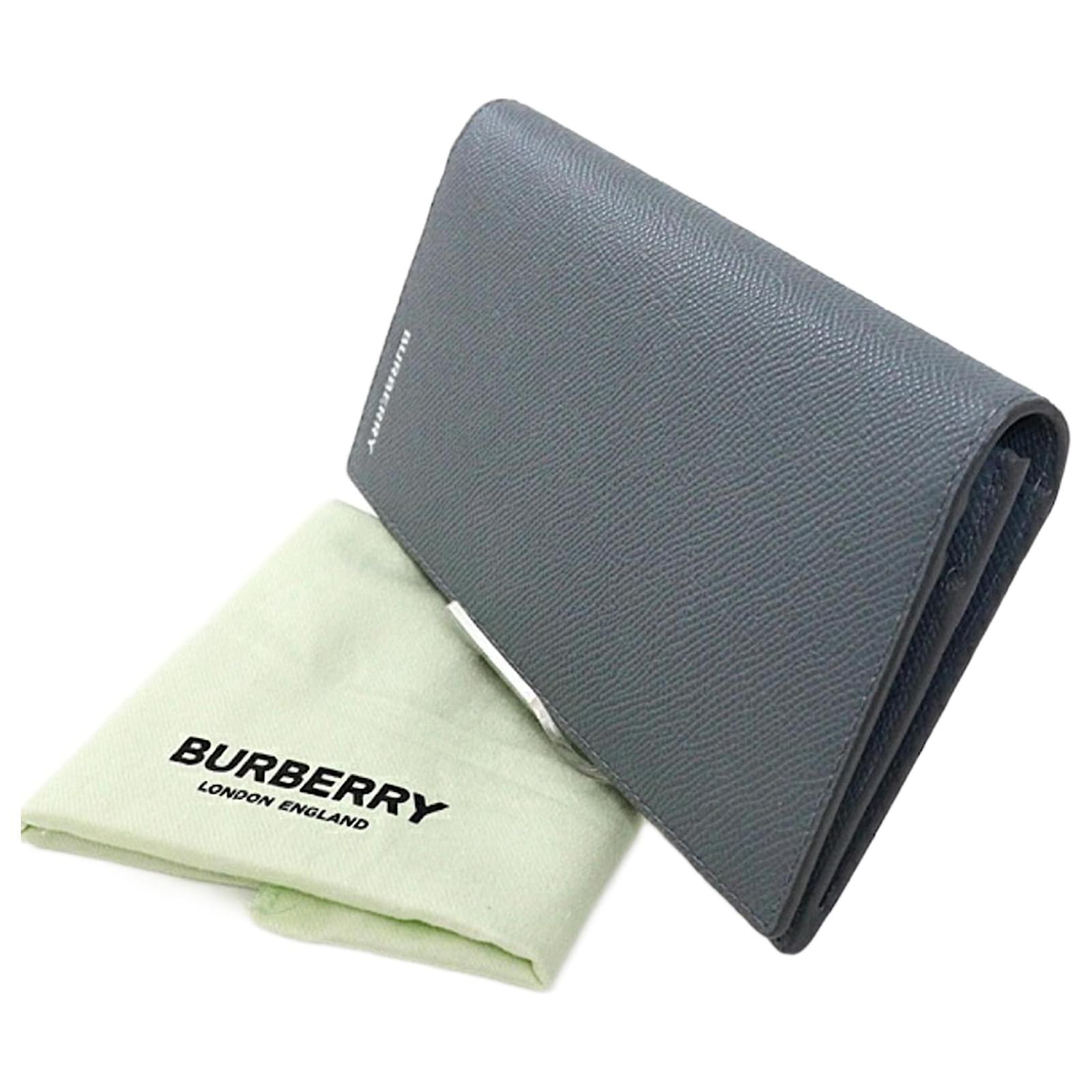 Burberry grey wallet online