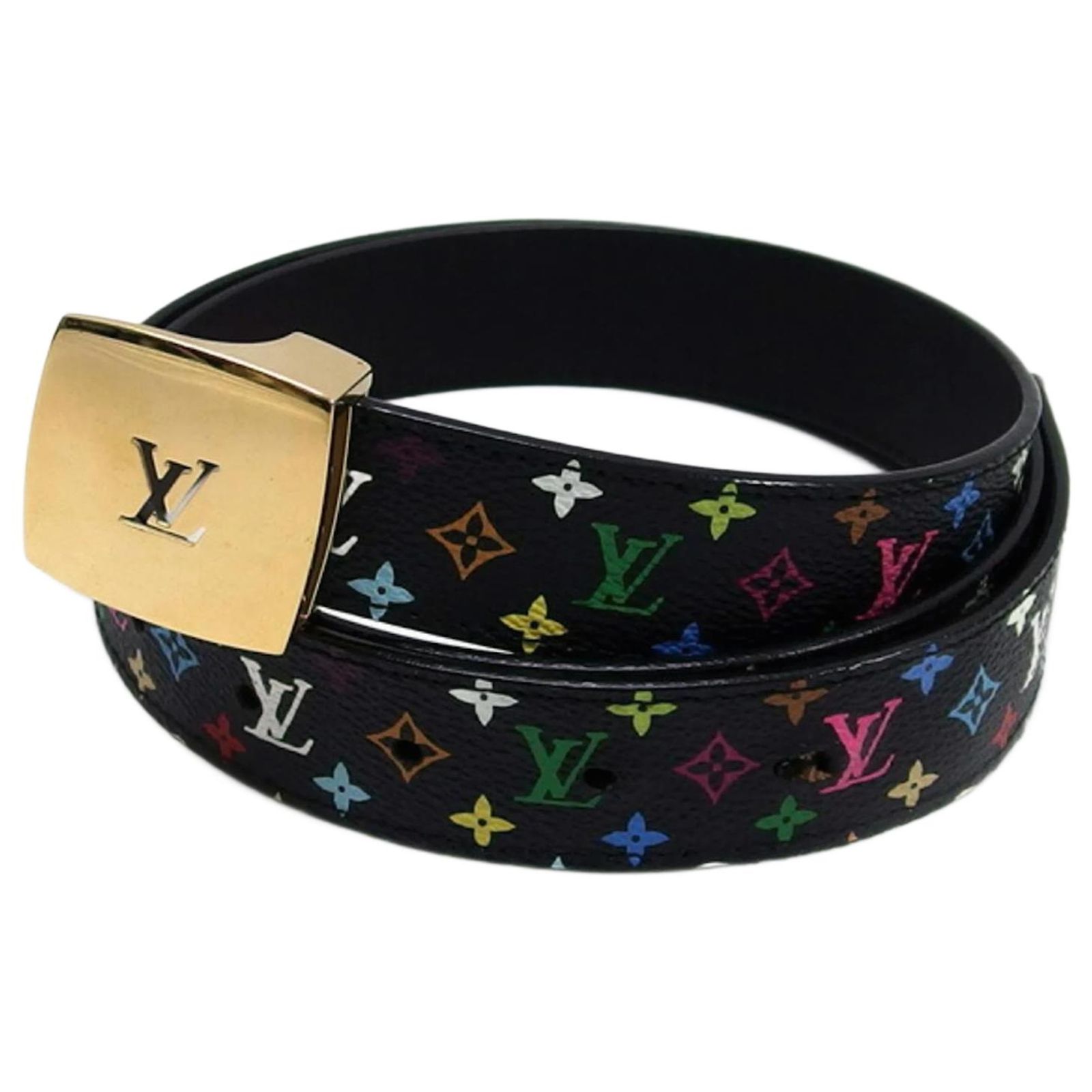 Louis Vuitton Black multicolor Monogram Belt louis vuitton belts women - TikTok Shop main image 3