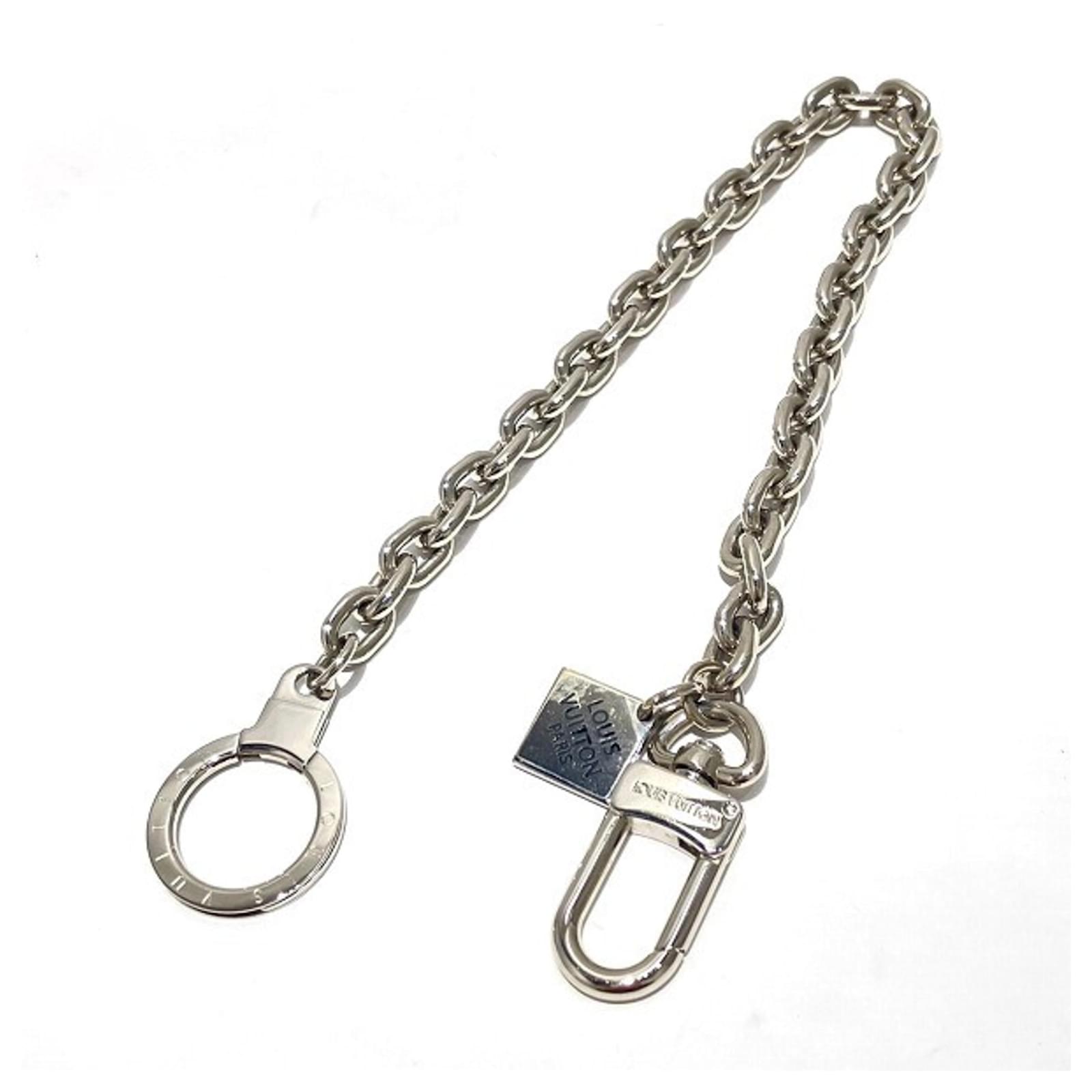 Louis Vuitton Sienne Anocre XL Wallet Chain Silvery Metal ref