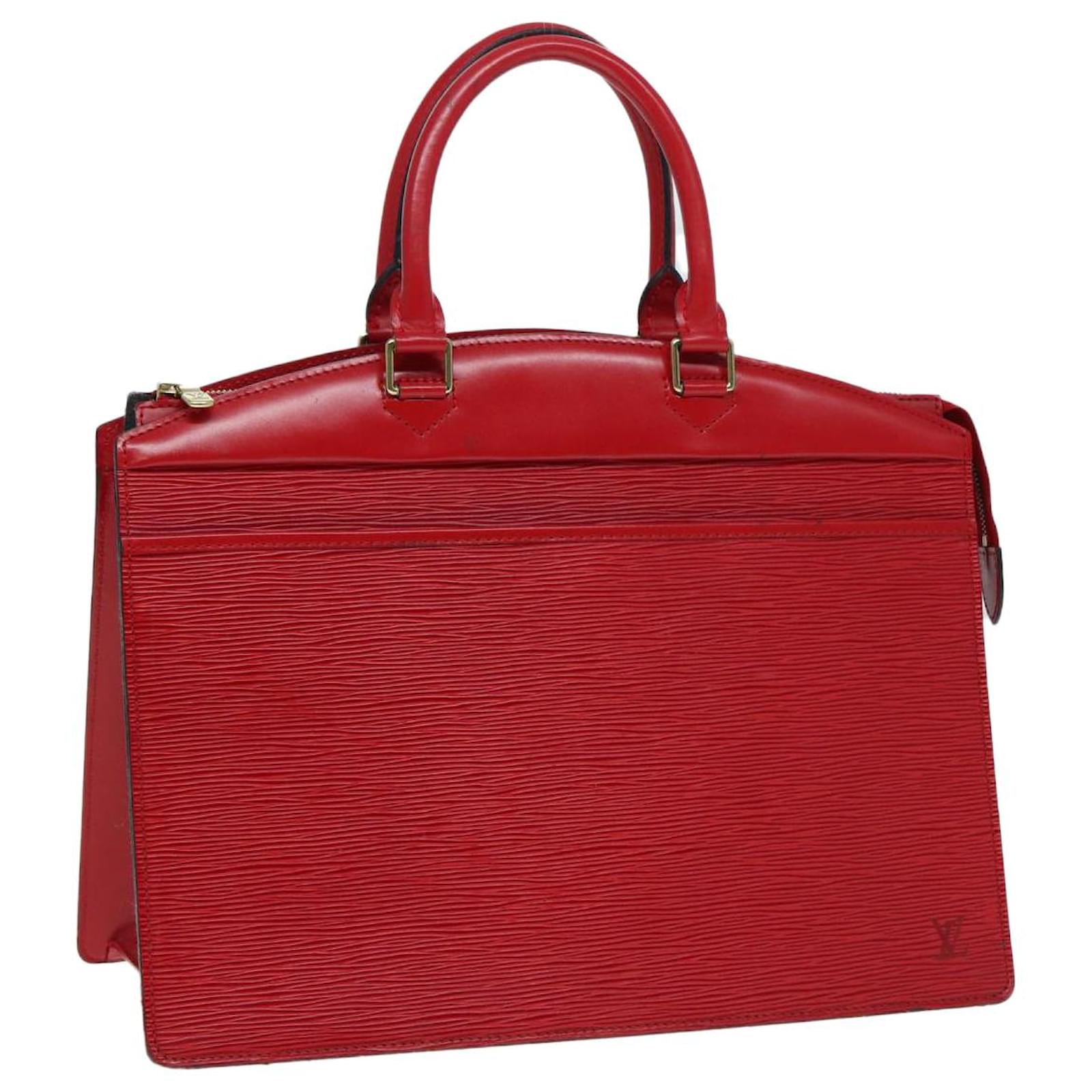 LOUIS VUITTON Epi Riviera Hand Bag Red M48187 LV Auth 87933