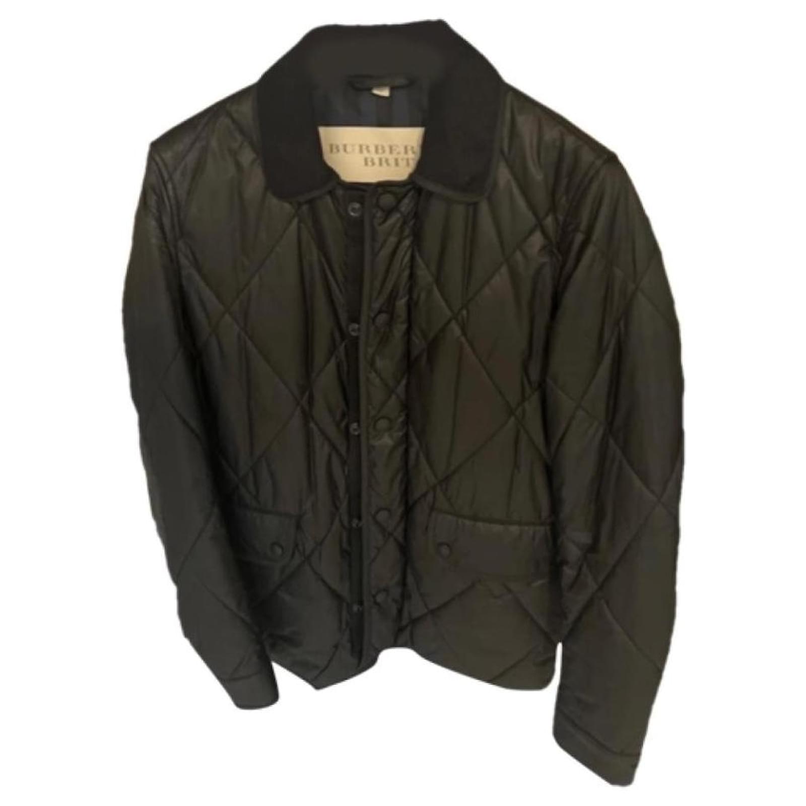 Bomber Jacket Burberry Brit Herren Jacke Burberry Brit Blue