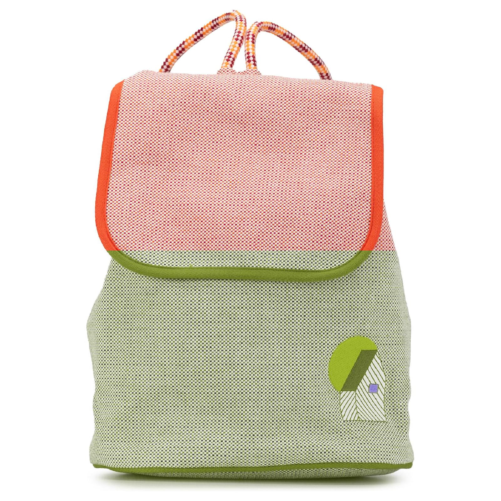 喜ばれるギフト！Hermes Les Cabanes バックパック 可愛すぎる！エルメス Les Cabanes バックパック (HERMES/子供用