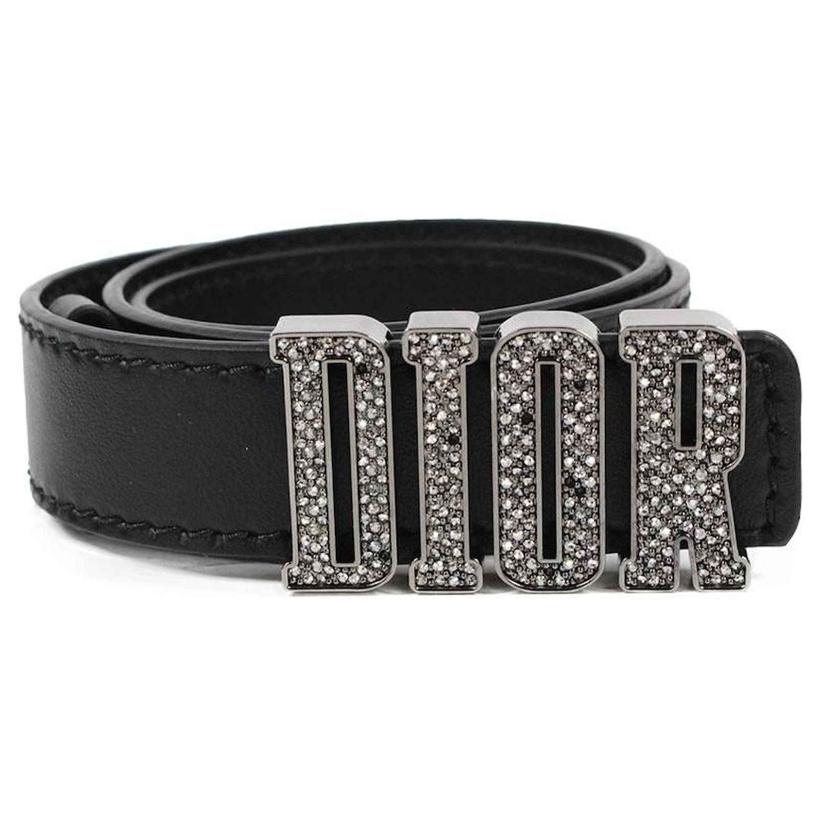 Dior Belts Black Leather ref.1624130 - Joli Closet