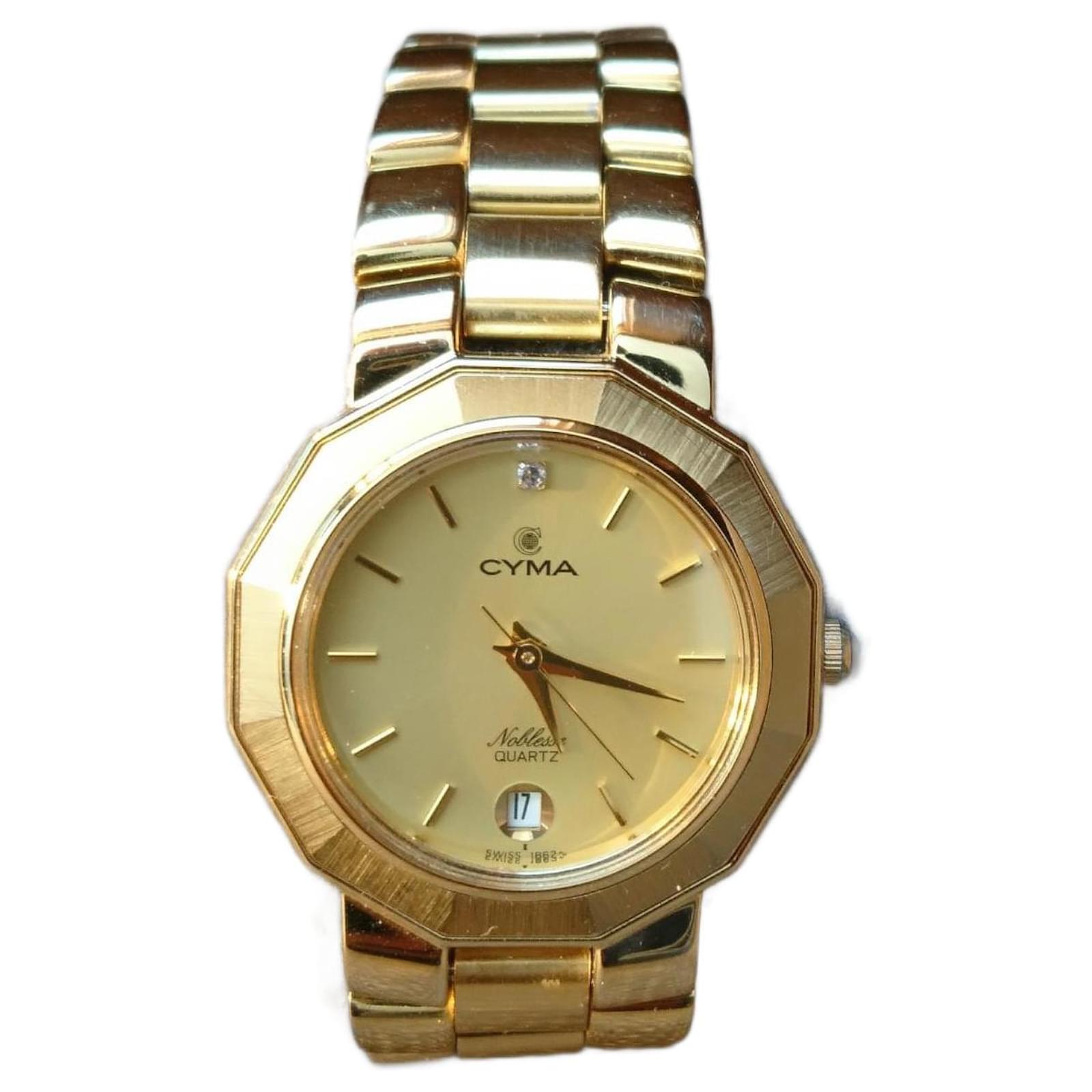 Quartz Cyma Montre Autre Marque Cyma Noblesse Ref 318 Swiss