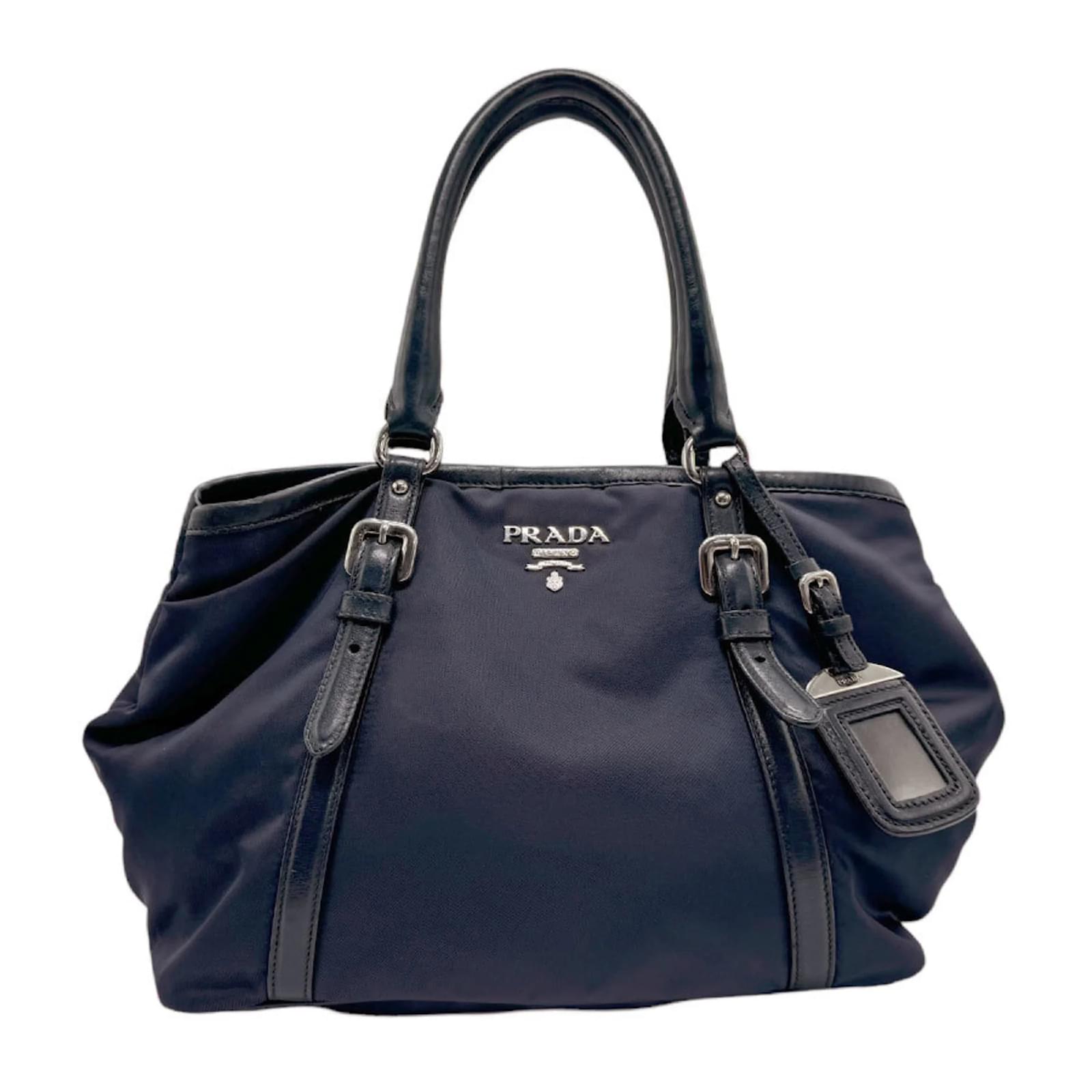 Prada navy blue online