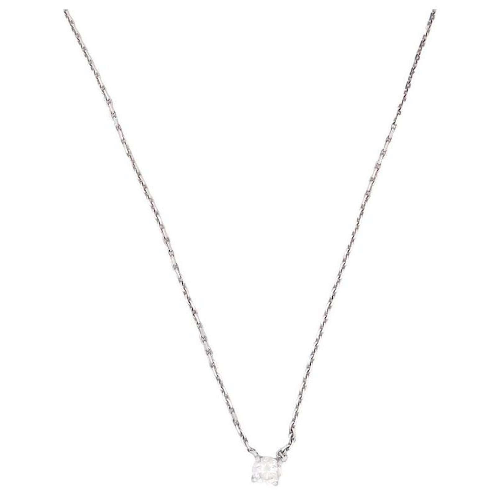 NEUF COLLIER MAUBOUSSIN PENDENTIF MON PREMIER PAS D'AMOUR DIAMANT