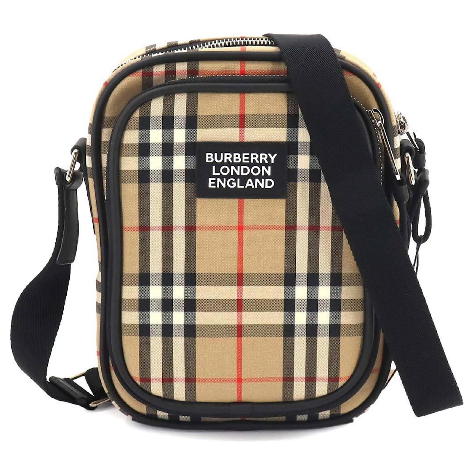 ショルダーバッグ・ポシェット Burberry Burberry Check Fabric Shoulder Bag 23879951_54150493_1000.jpg
