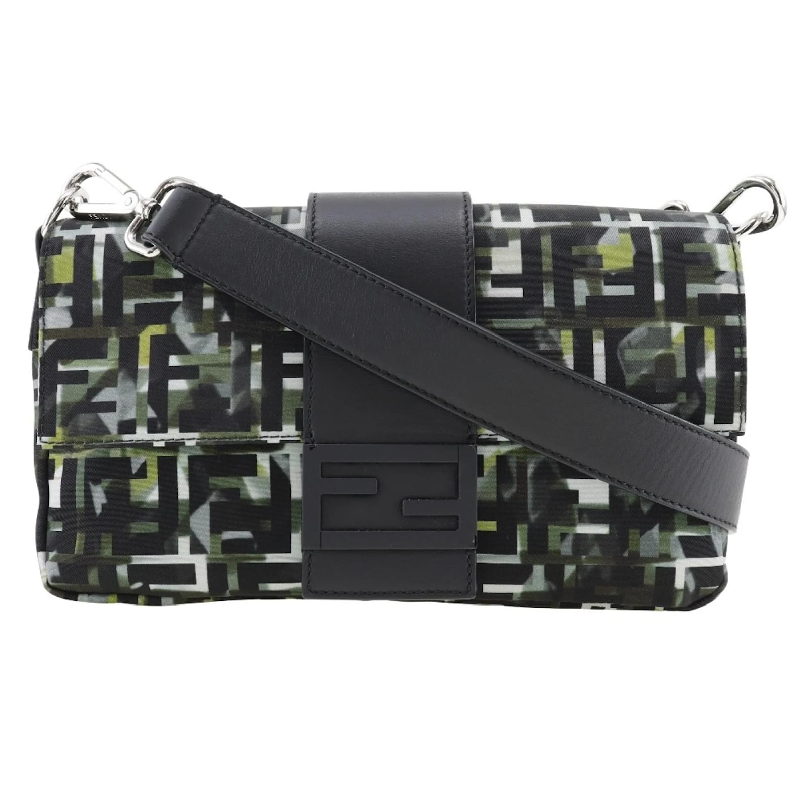 Fendi Mamma Bucket Shoulder Bag Black Nylon ref.1627744 - Joli Closet