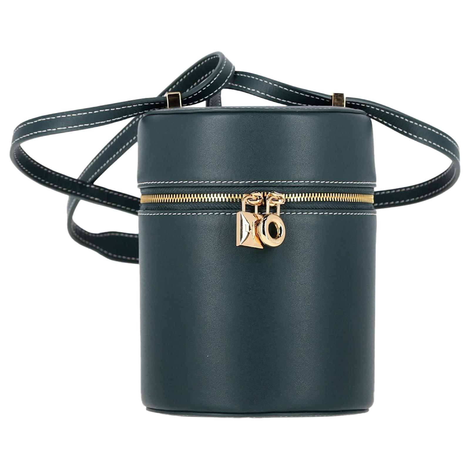 Loro Piana Medium Extra Case Crossbody Bag in New Petrolio