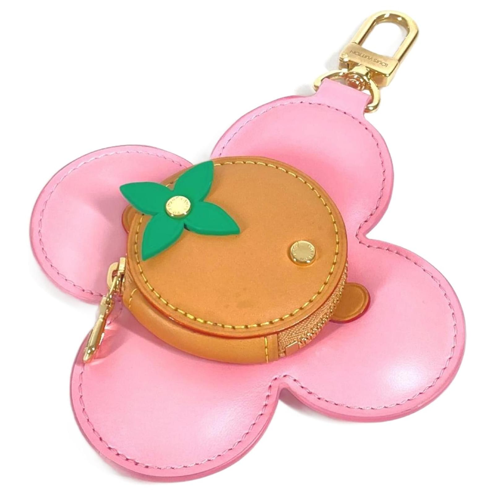 Louis Vuitton Vivienne Coin Purse in Pink Leather